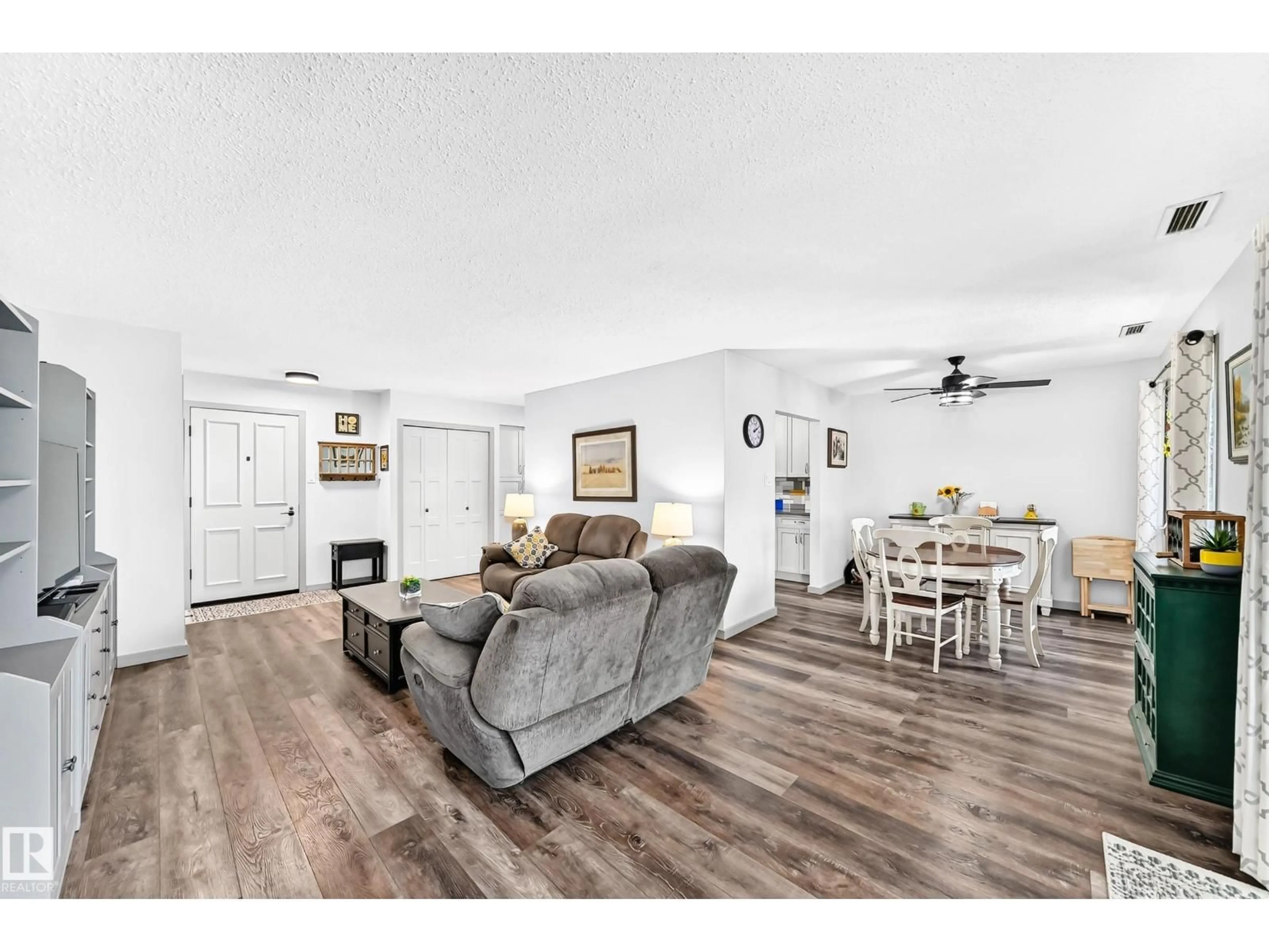 Living room with furniture, unknown for #401 - 14810 51 AV, Edmonton Alberta T6H5G5