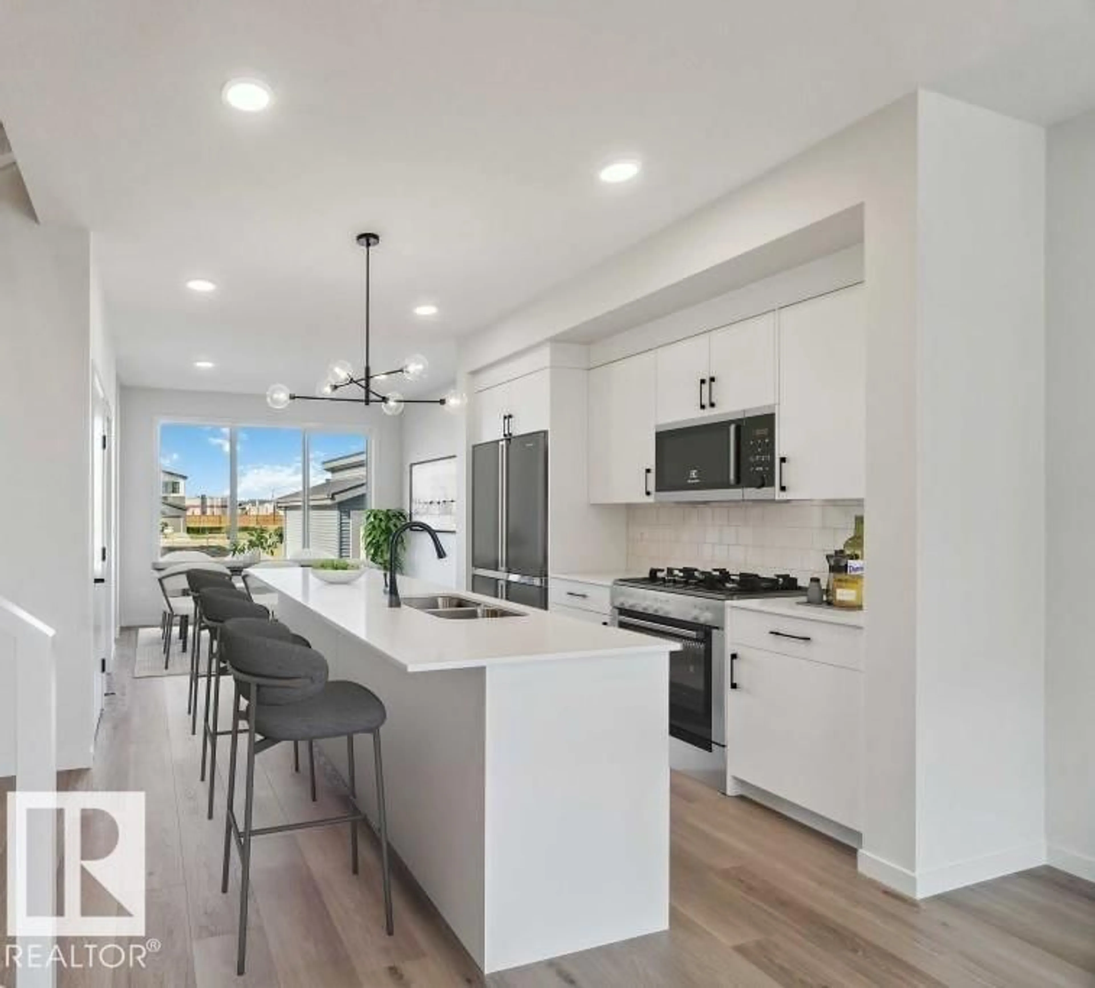 Open concept kitchen, unknown for 7126 50A AV, Beaumont Alberta T4X2Z8