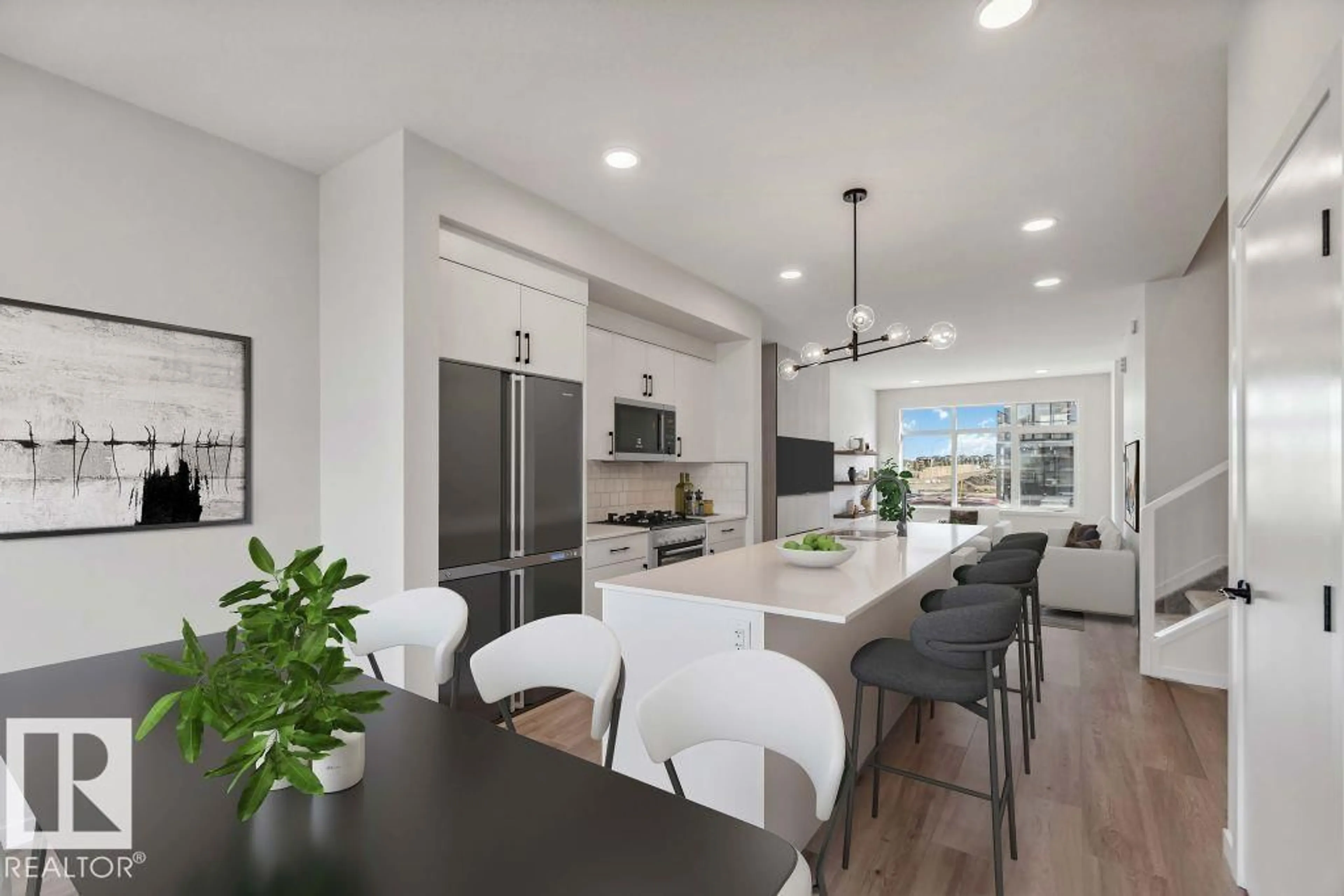 Open concept kitchen, unknown for 7126 50A AV, Beaumont Alberta T4X2Z8