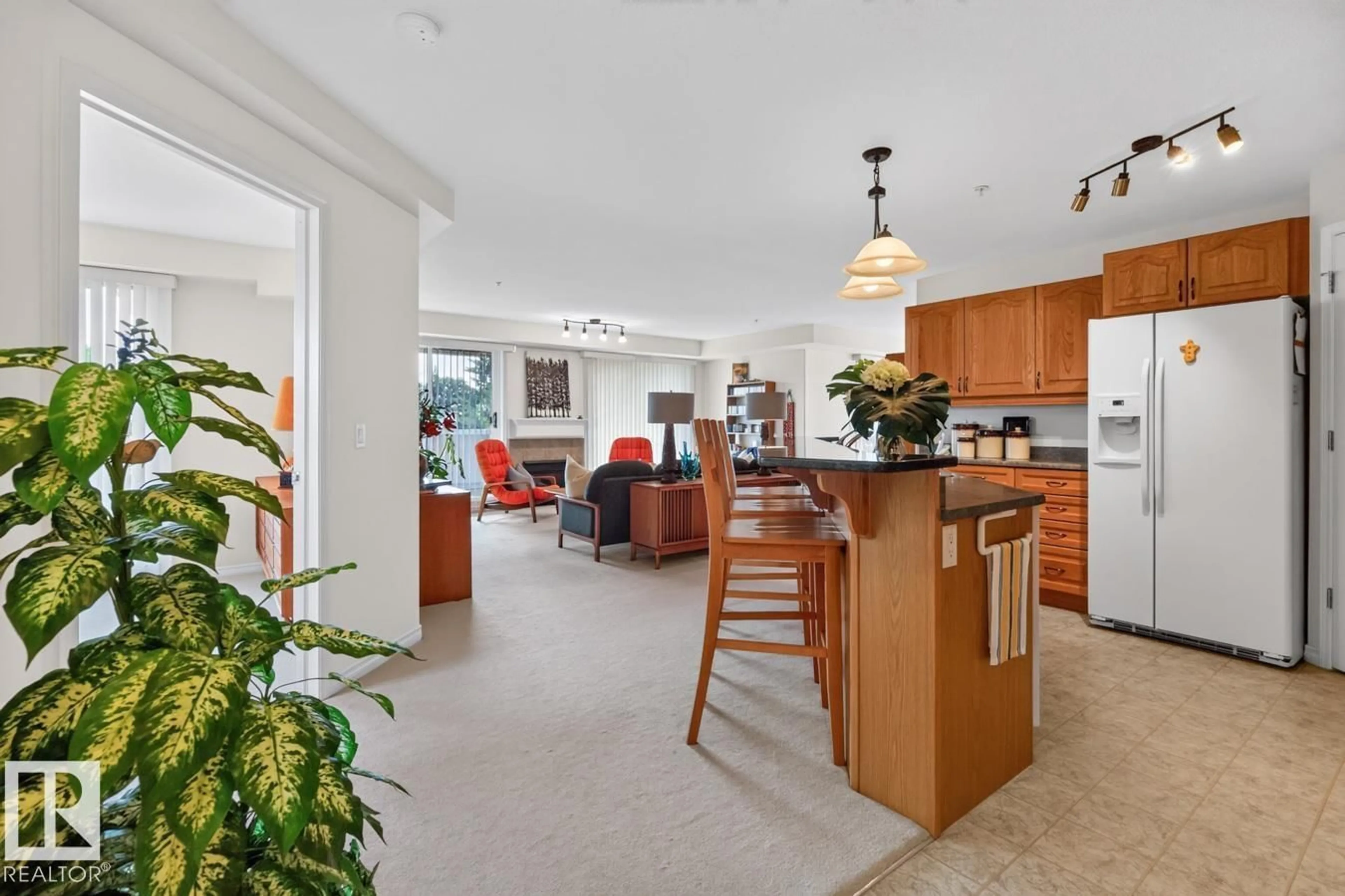 Open concept kitchen, unknown for #322 - 7510 89 ST NW, Edmonton Alberta T6C0X5