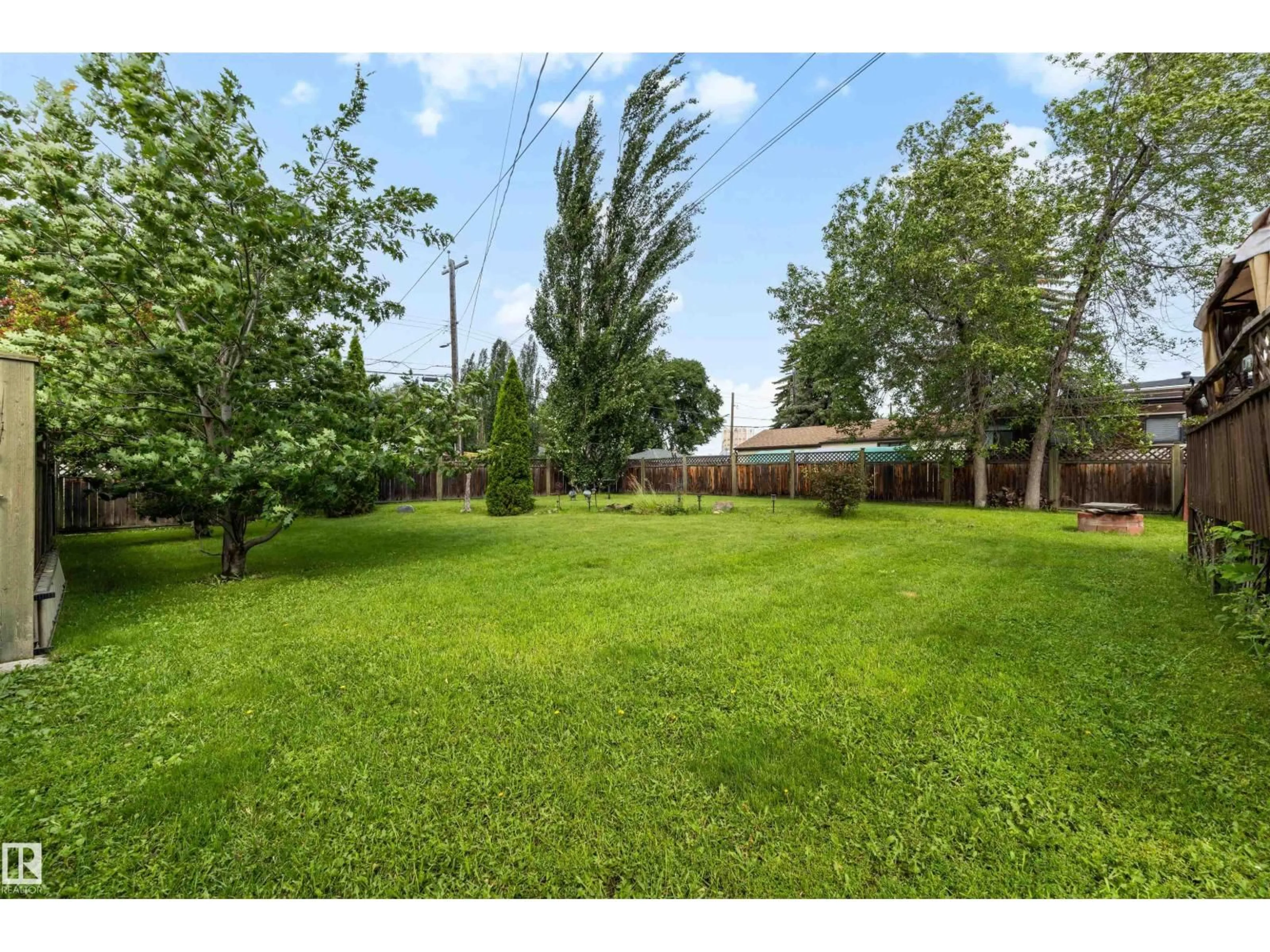 A pic from outside/outdoor area/front of a property/back of a property/a pic from drone, street for 12348 128 ST, Edmonton Alberta T5L1C7