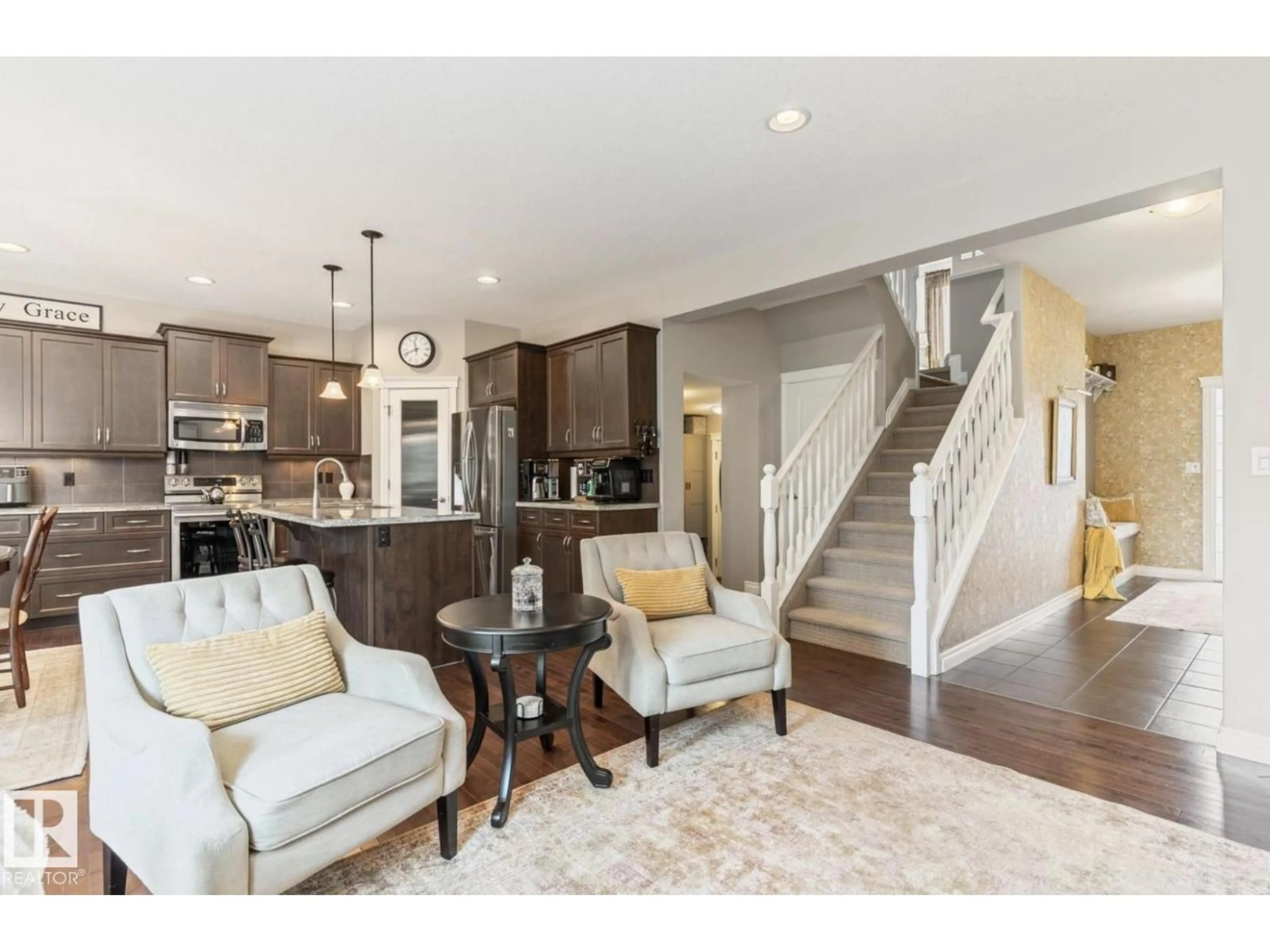 Open concept kitchen, unknown for 22 VOLETA CT, Spruce Grove Alberta T7X0J8
