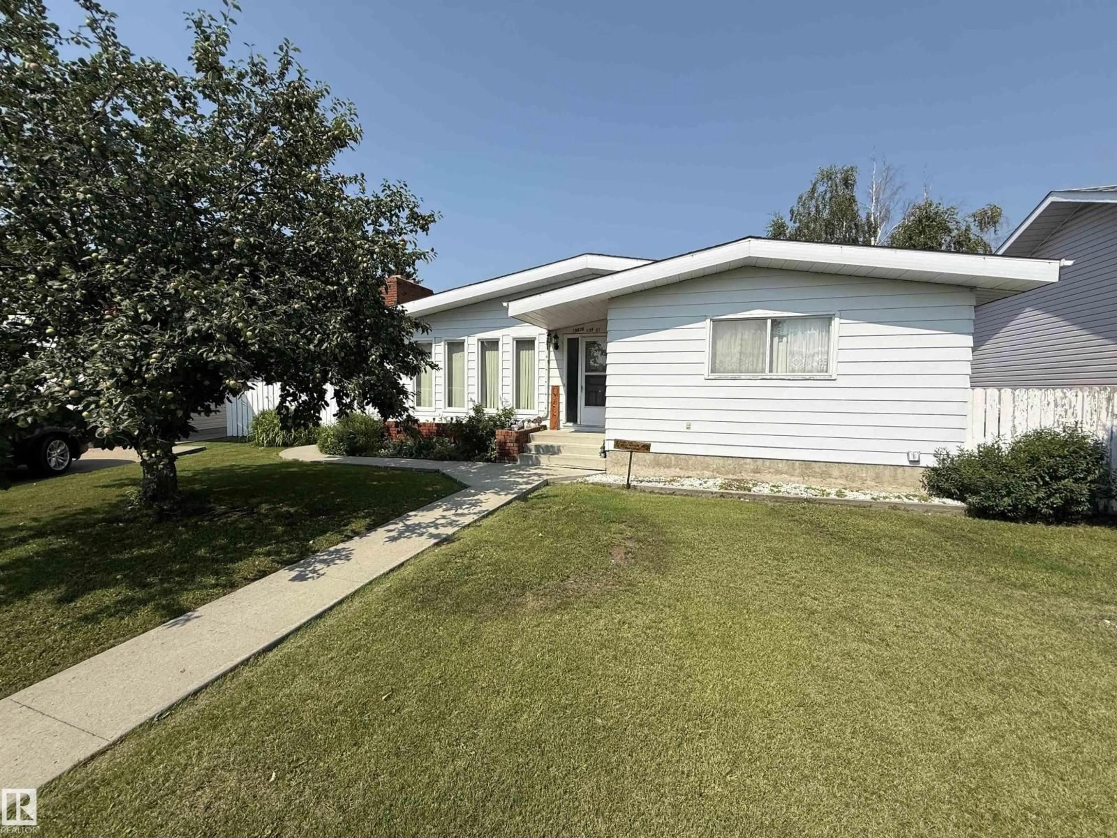 Home with vinyl exterior material, street for 10808 109 STREET, Westlock Alberta T7P1C4