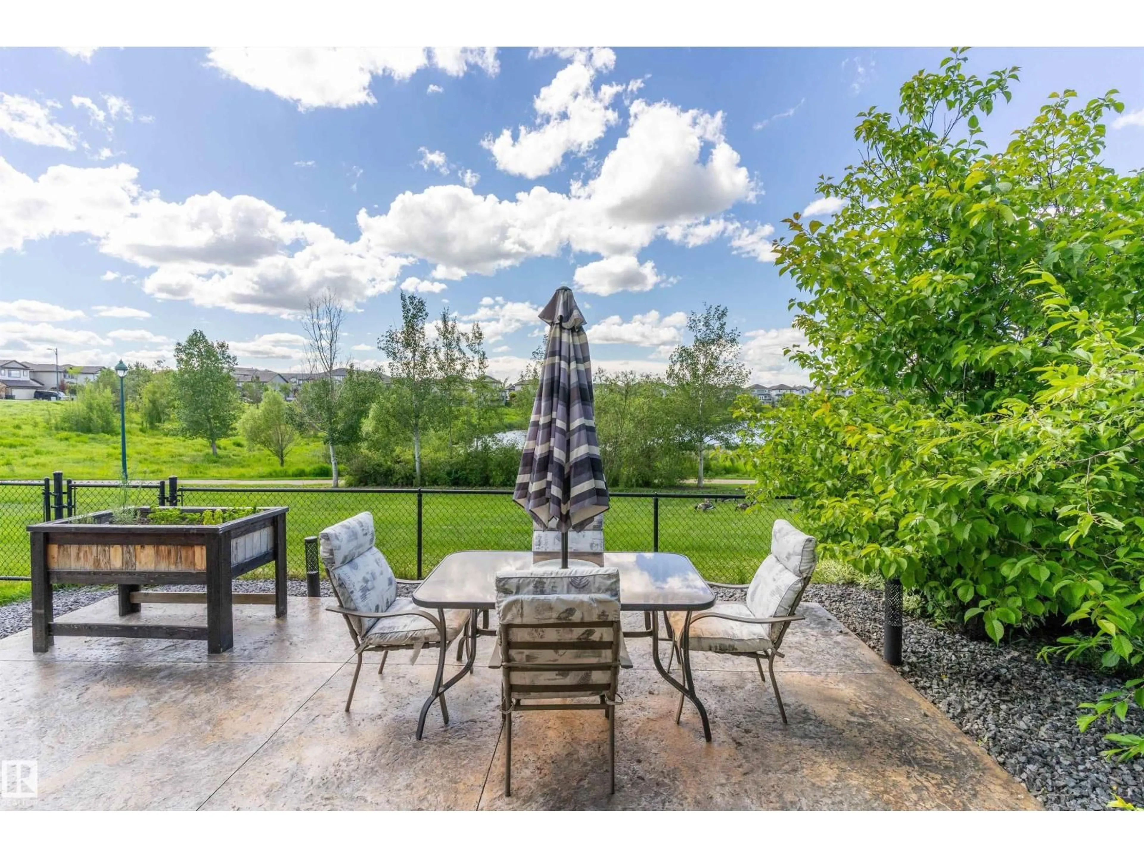 Patio, water/lake/river/ocean view for 1708 32 ST, Edmonton Alberta T6T0P5