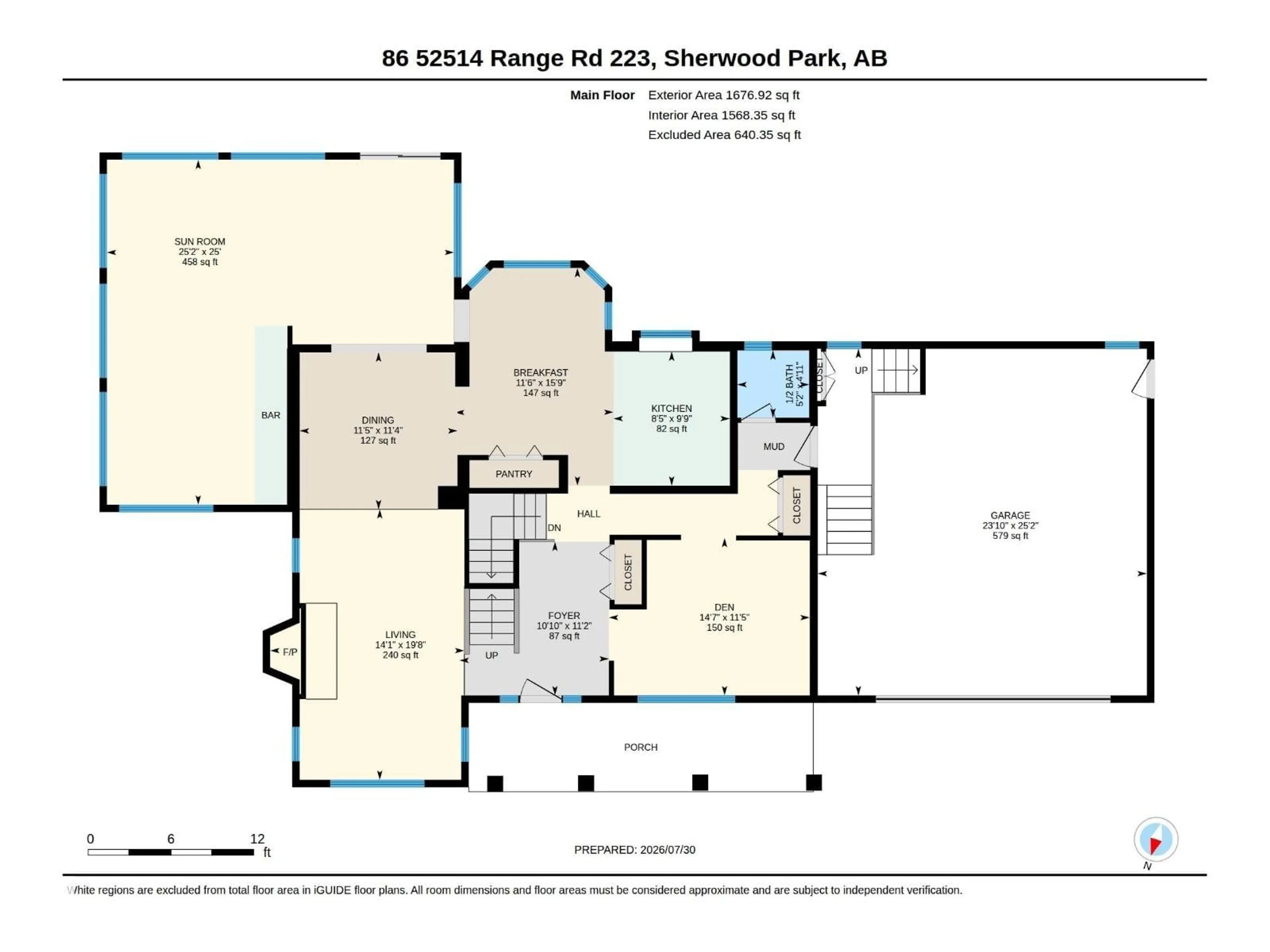 Floor plan for 52514 - 86 RGE ROAD 223, Rural Strathcona County Alberta T8A4R2