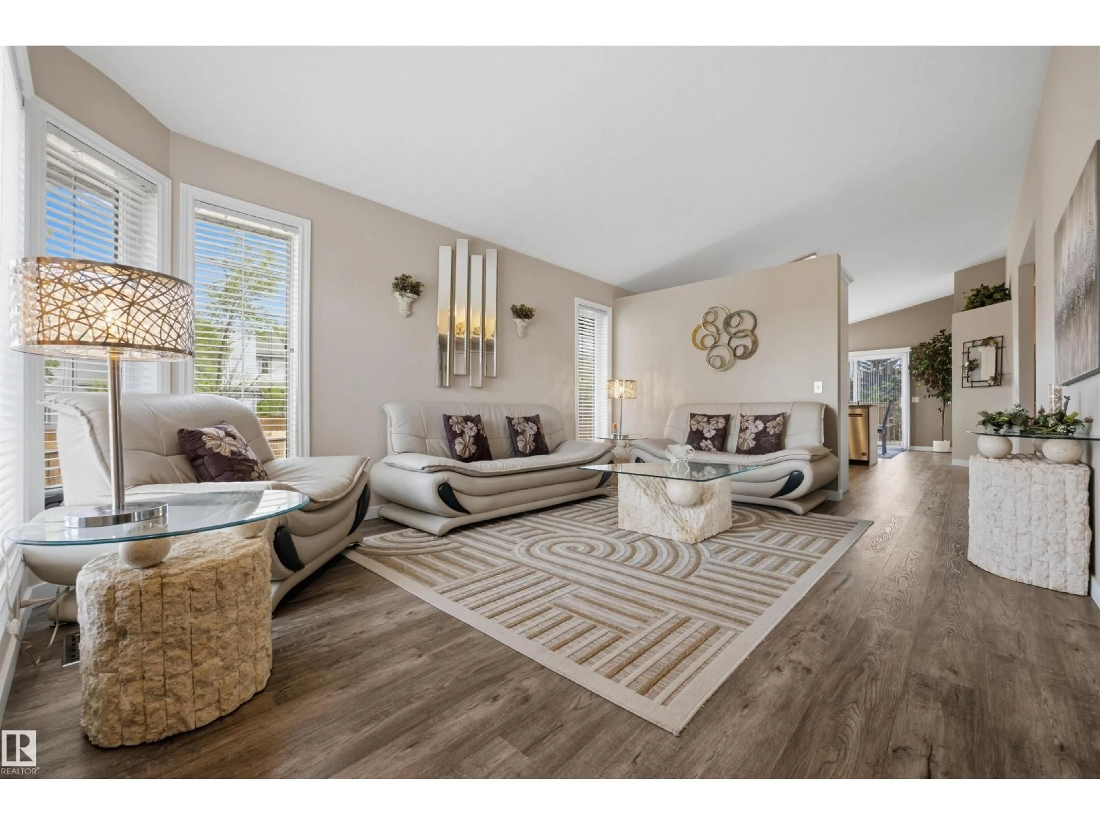 Living room with furniture, unknown for 28 NORFOLK CL, St. Albert Alberta T8N7B8