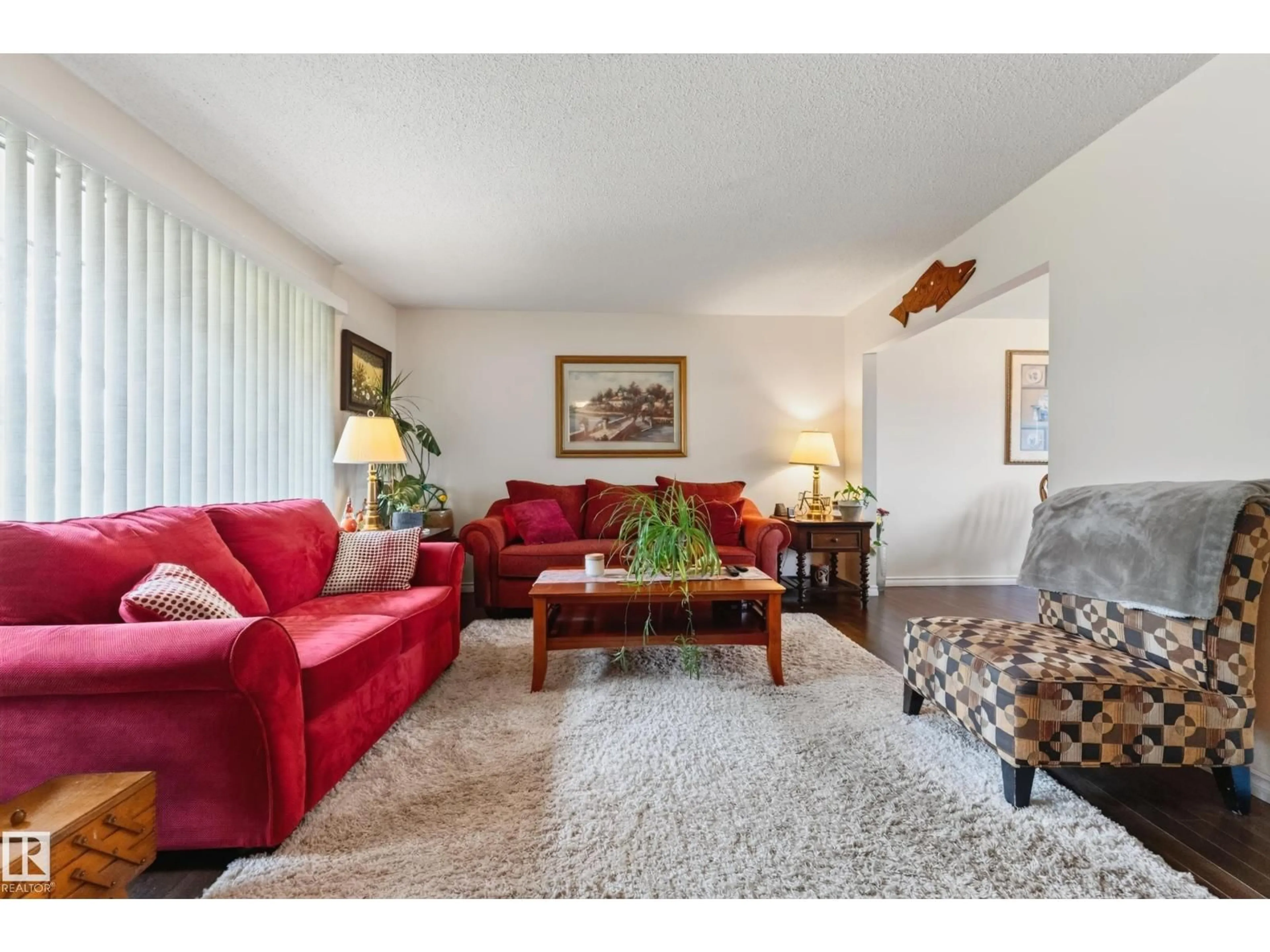 Living room with furniture, unknown for 4506 53 A, Smoky Lake Town Alberta T0A3C0