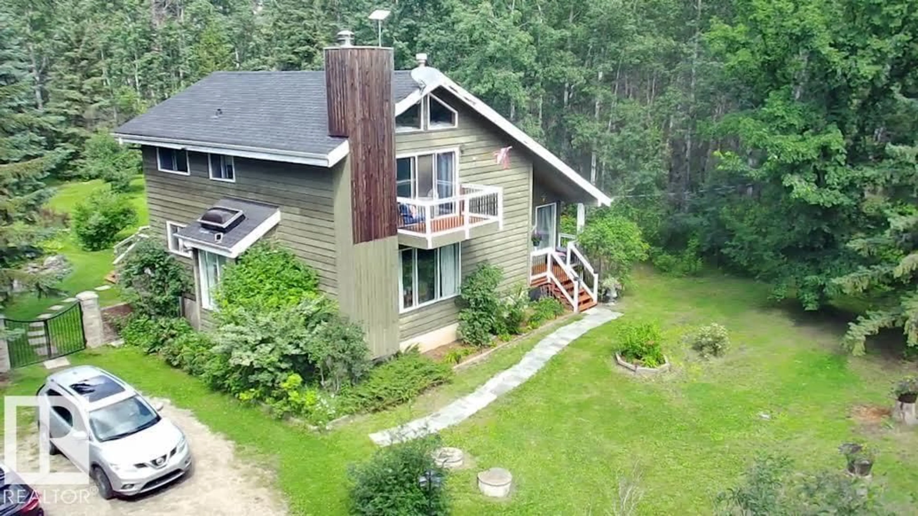 A pic from outside/outdoor area/front of a property/back of a property/a pic from drone, water/lake/river/ocean view for 109 - 50514 RGE RD 202, Rural Beaver County Alberta T0B4J2