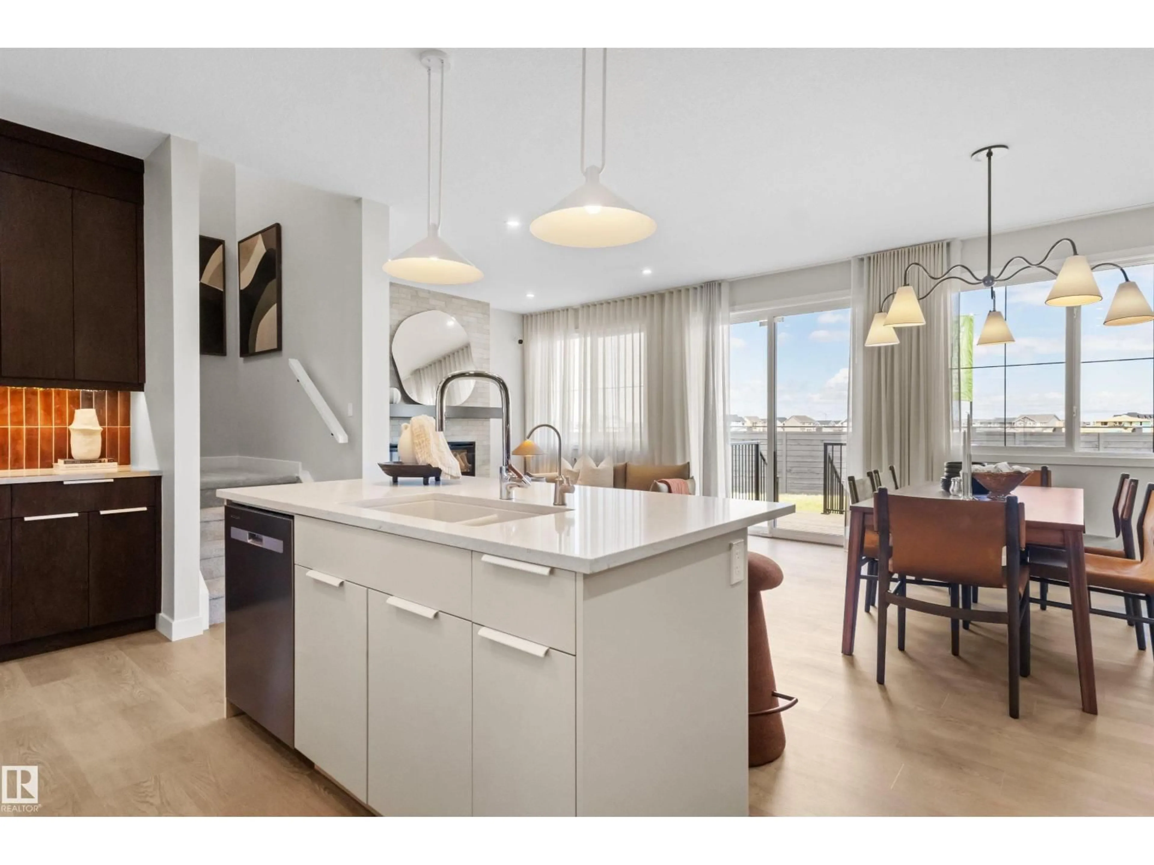 Open concept kitchen, unknown for SW - 3412 126 ST, Edmonton Alberta T6W5Z8