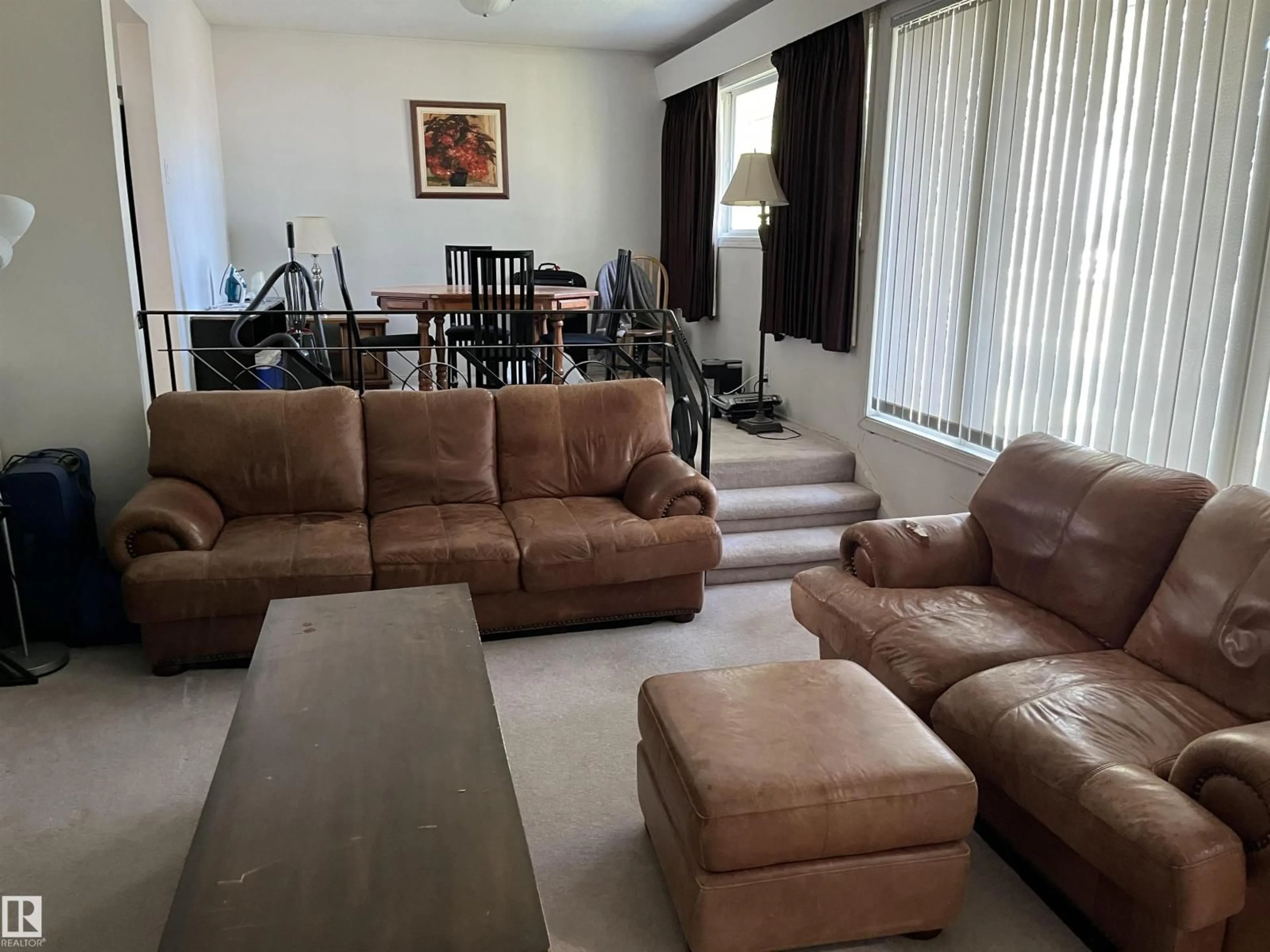 Living room with furniture, unknown for NW - 12011 87 AV, Edmonton Alberta T6G0Y8