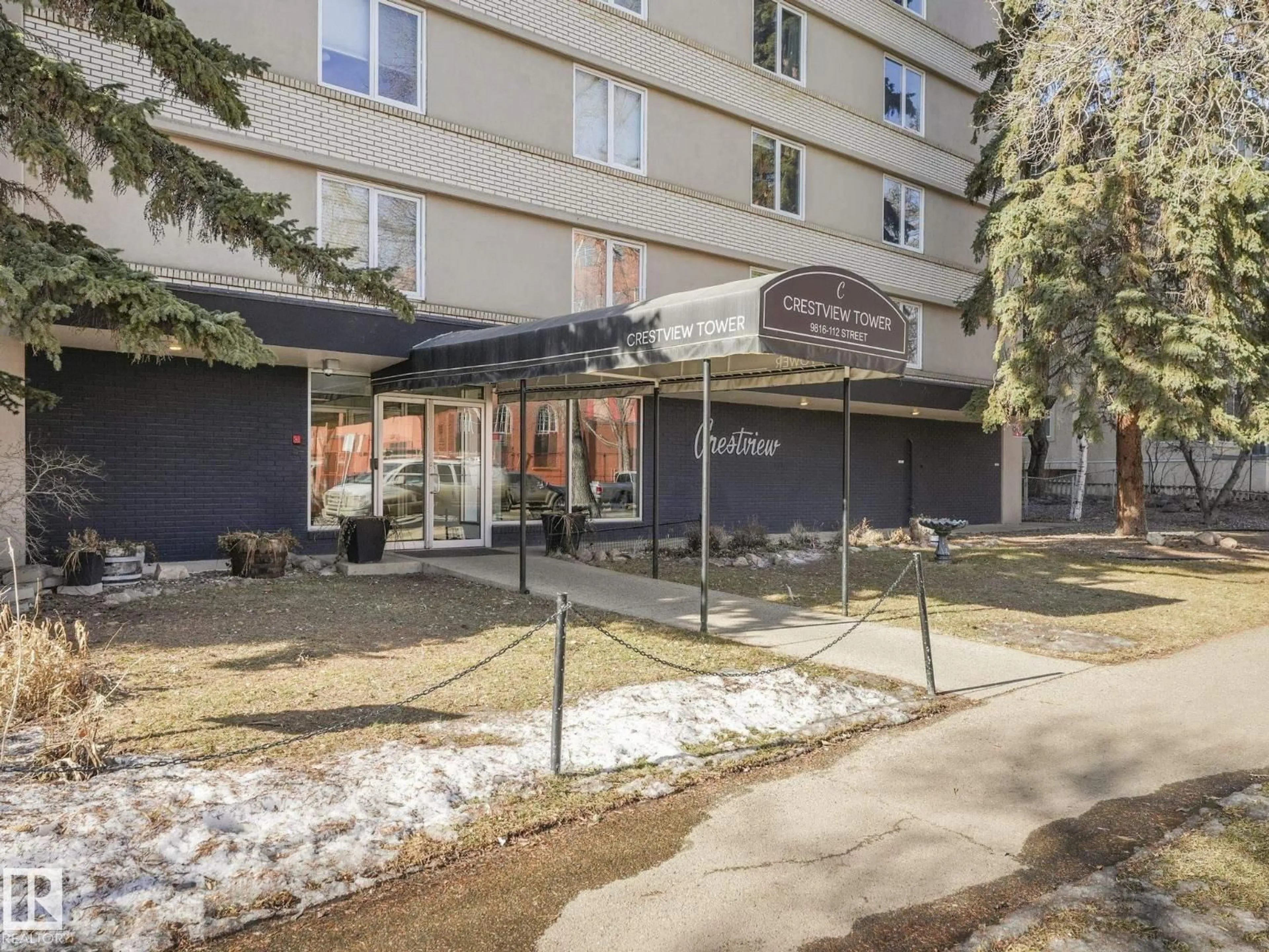 Patio, unknown for #406 - 9816 112 ST, Edmonton Alberta T5K1L5