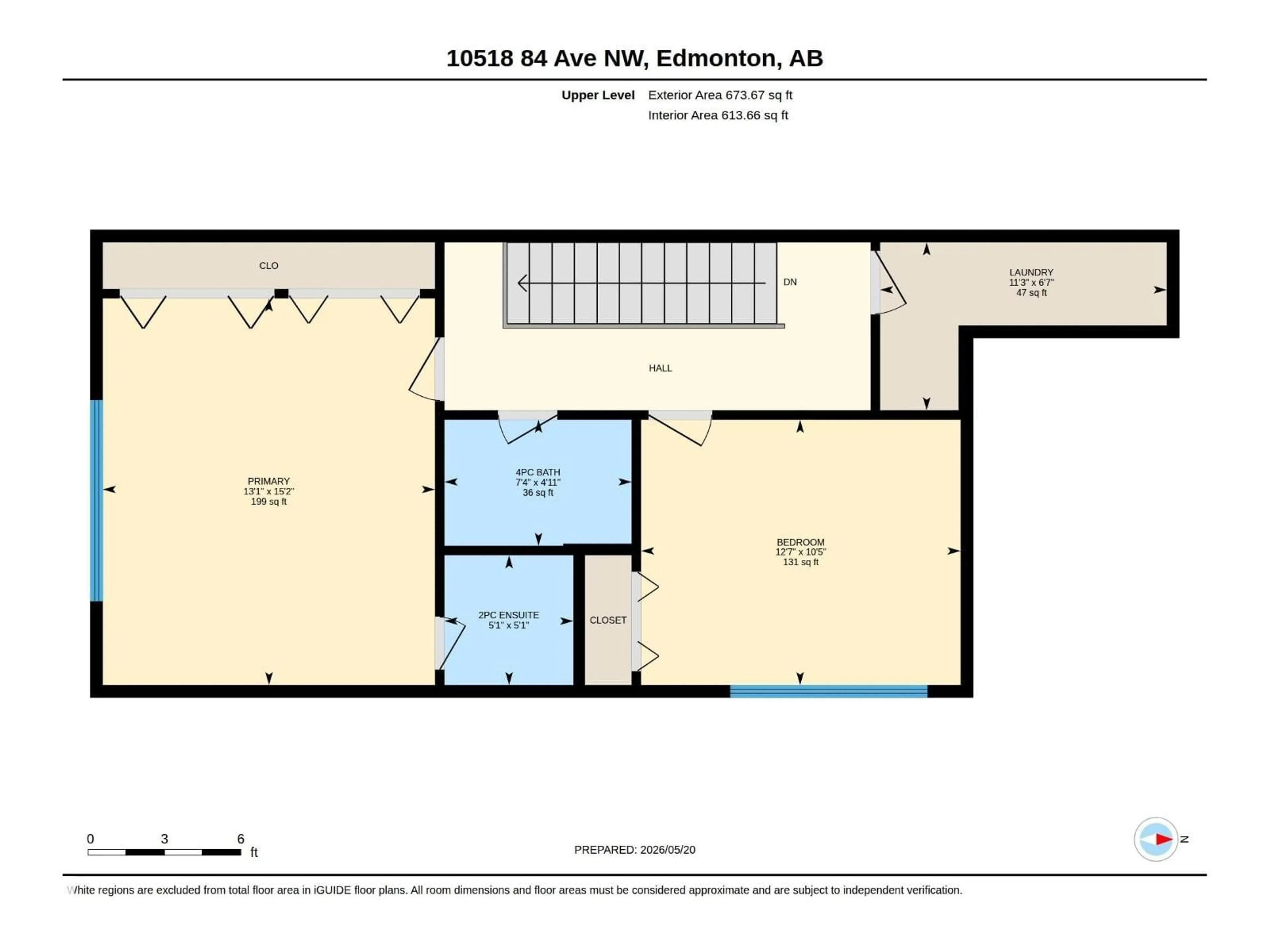 Floor plan for 10518 84 AV, Edmonton Alberta T6E2H4