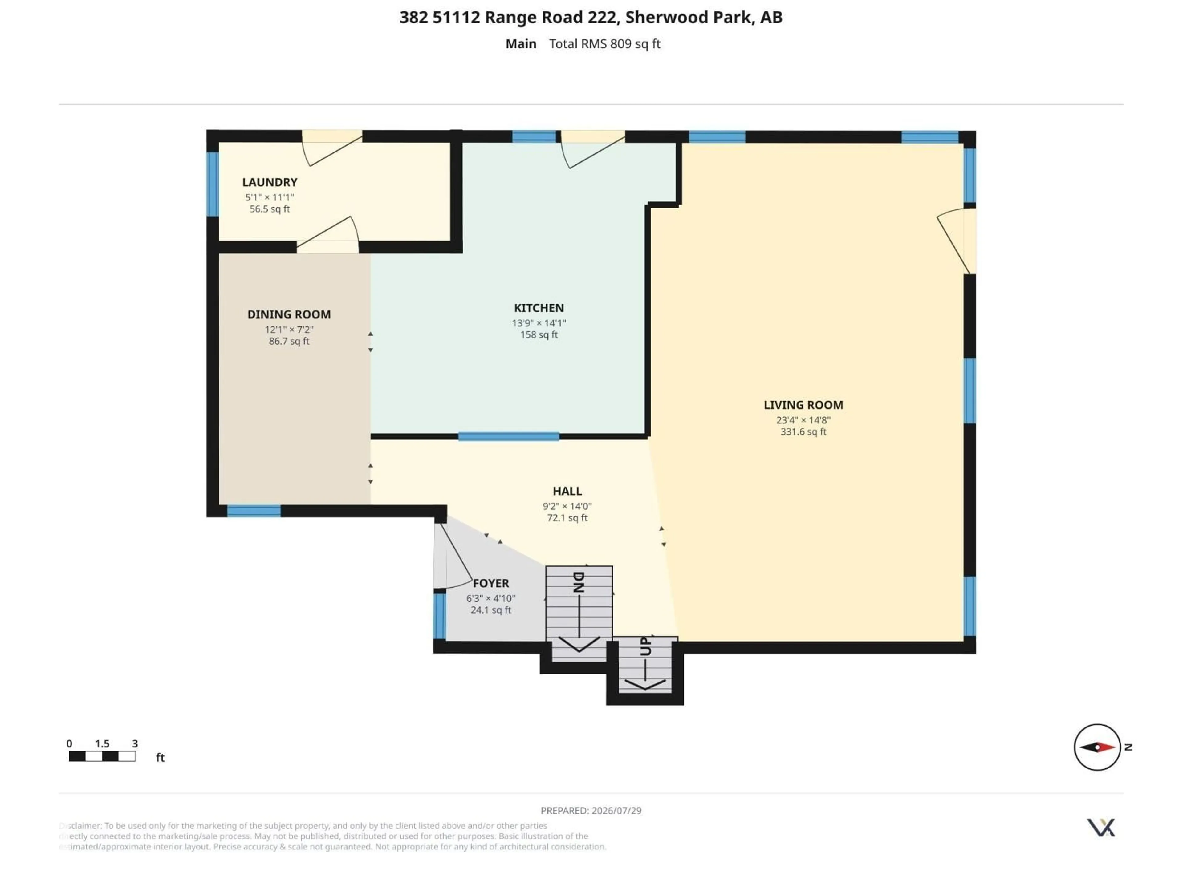 Floor plan for 51112 - 382 RGE ROAD 222, Rural Strathcona County Alberta T8C1G9