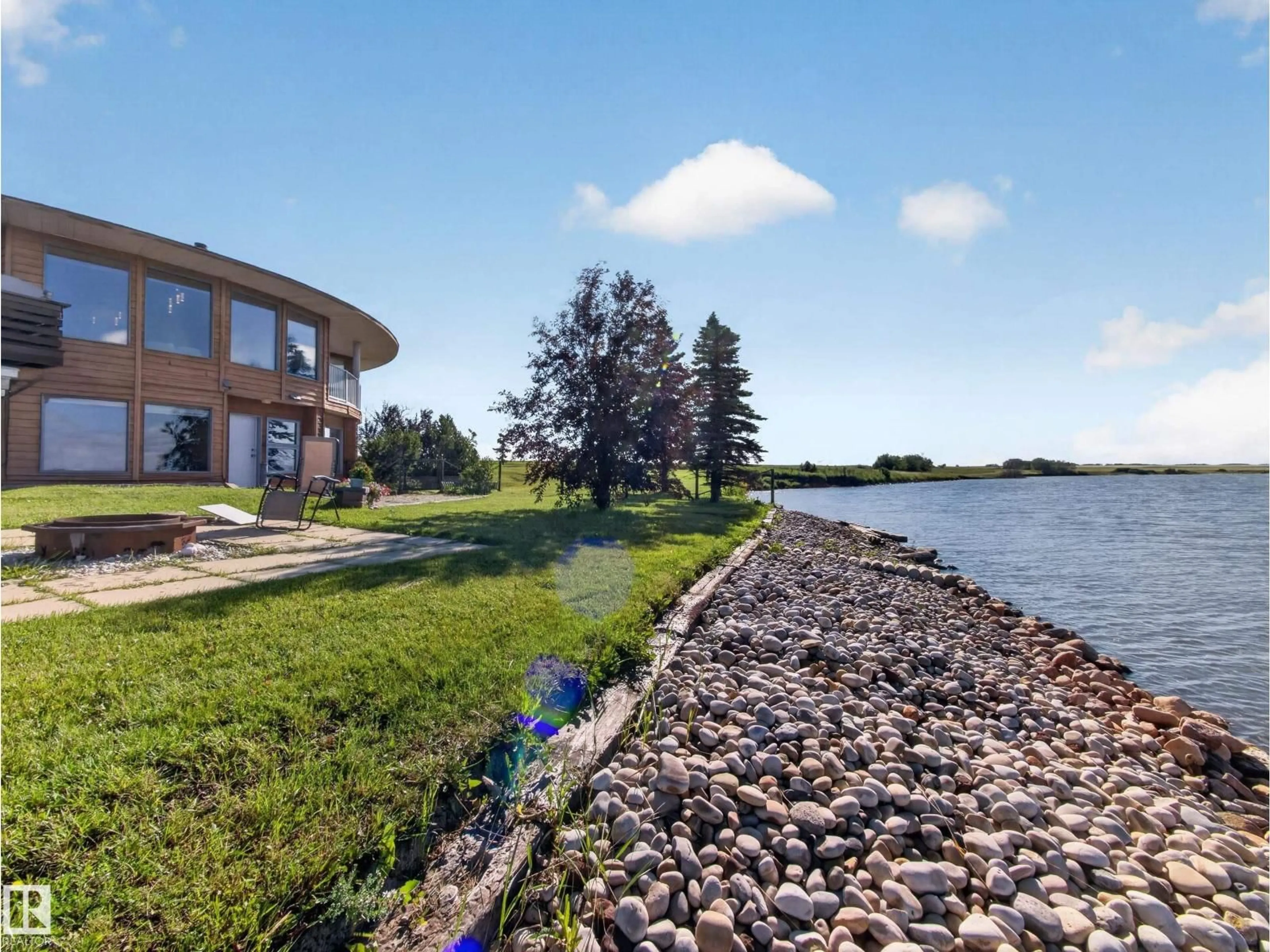 Patio, water/lake/river/ocean view for 48208 RANGE ROAD, Rural Beaver County Alberta T0B4N0