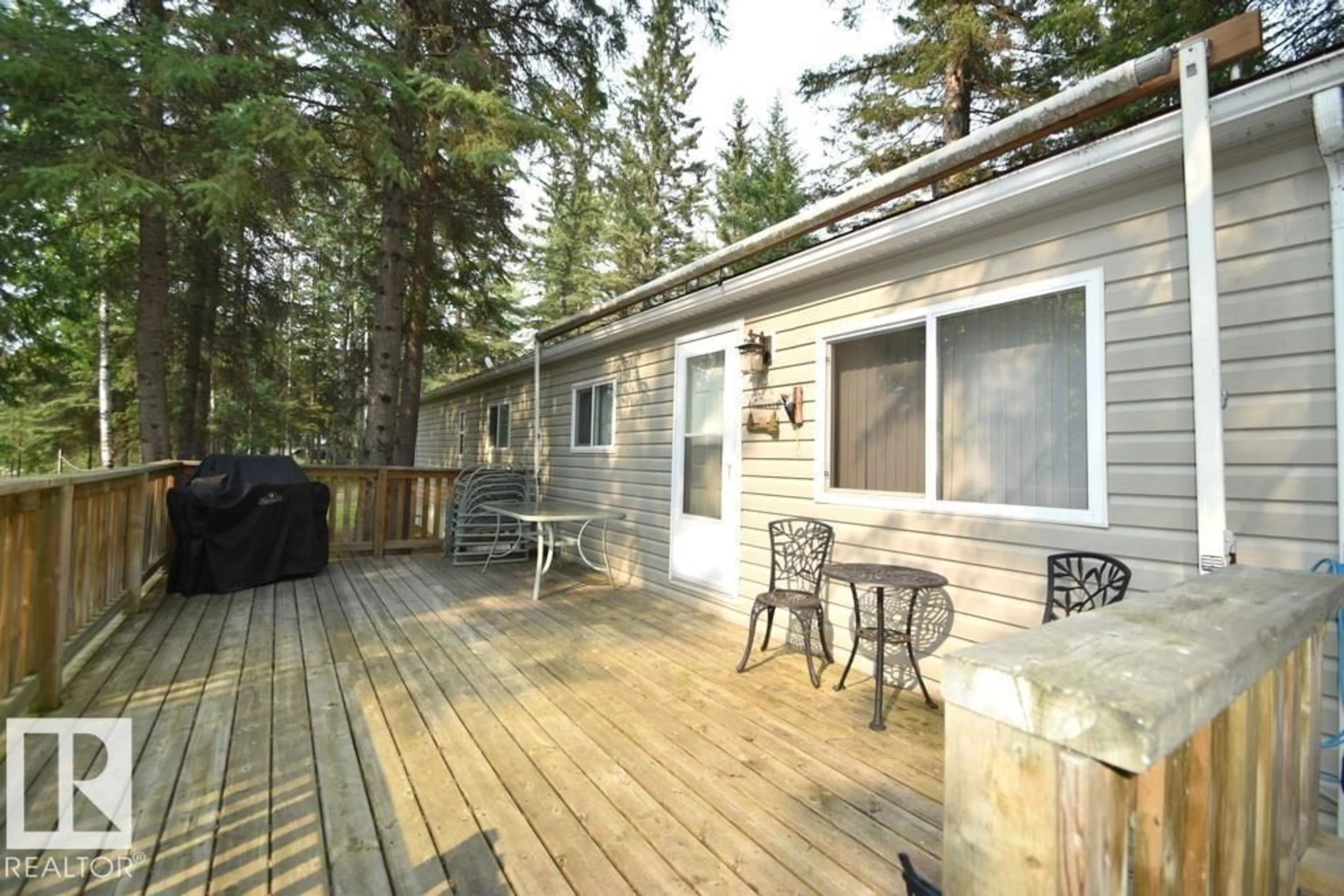 Patio, forest/trees view for 280A LYN LANE, Rural Athabasca County Alberta T0A0M0