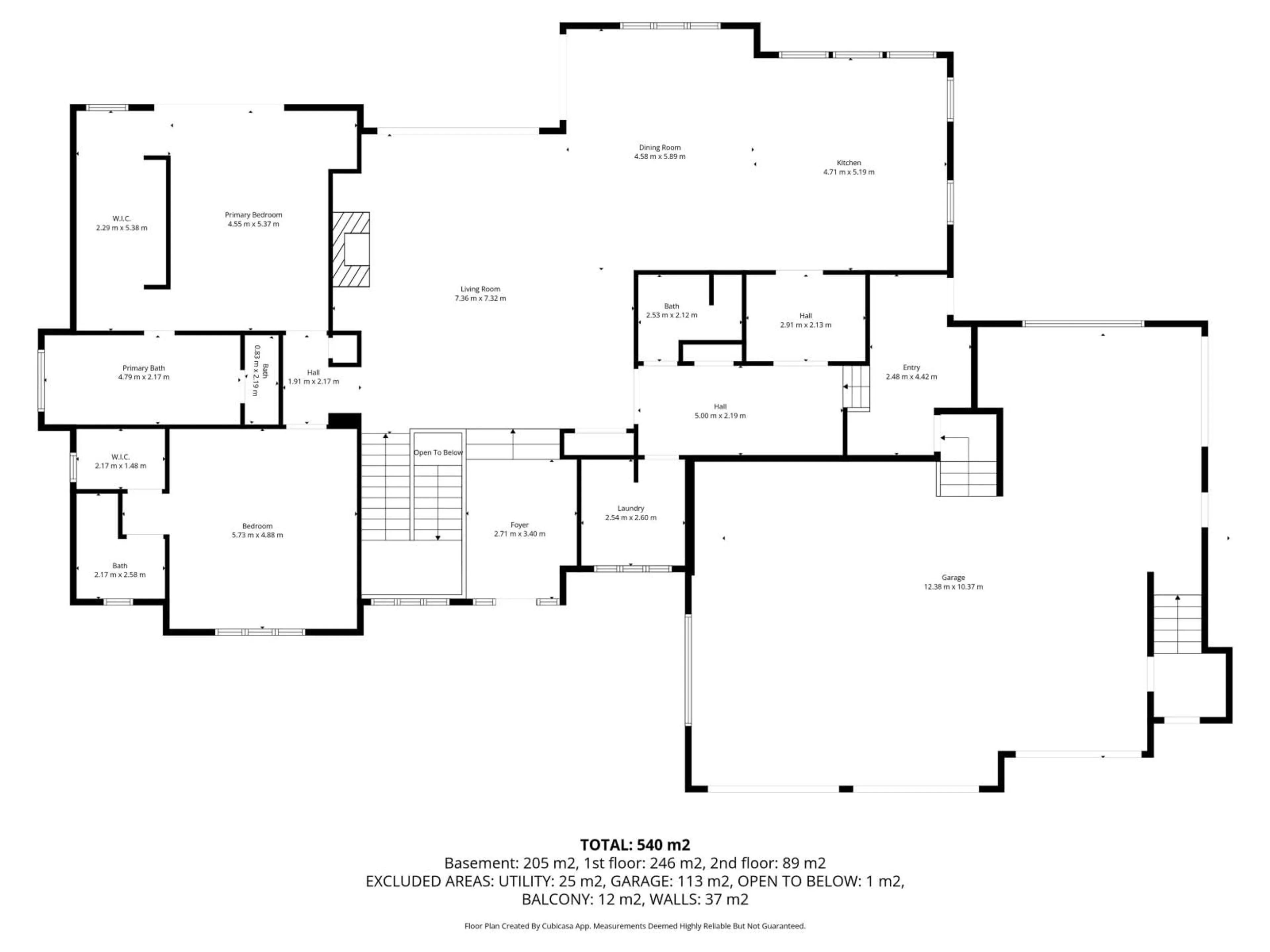 Floor plan for 54403 RGE ROAD 251, Rural Sturgeon County Alberta T5T0B5