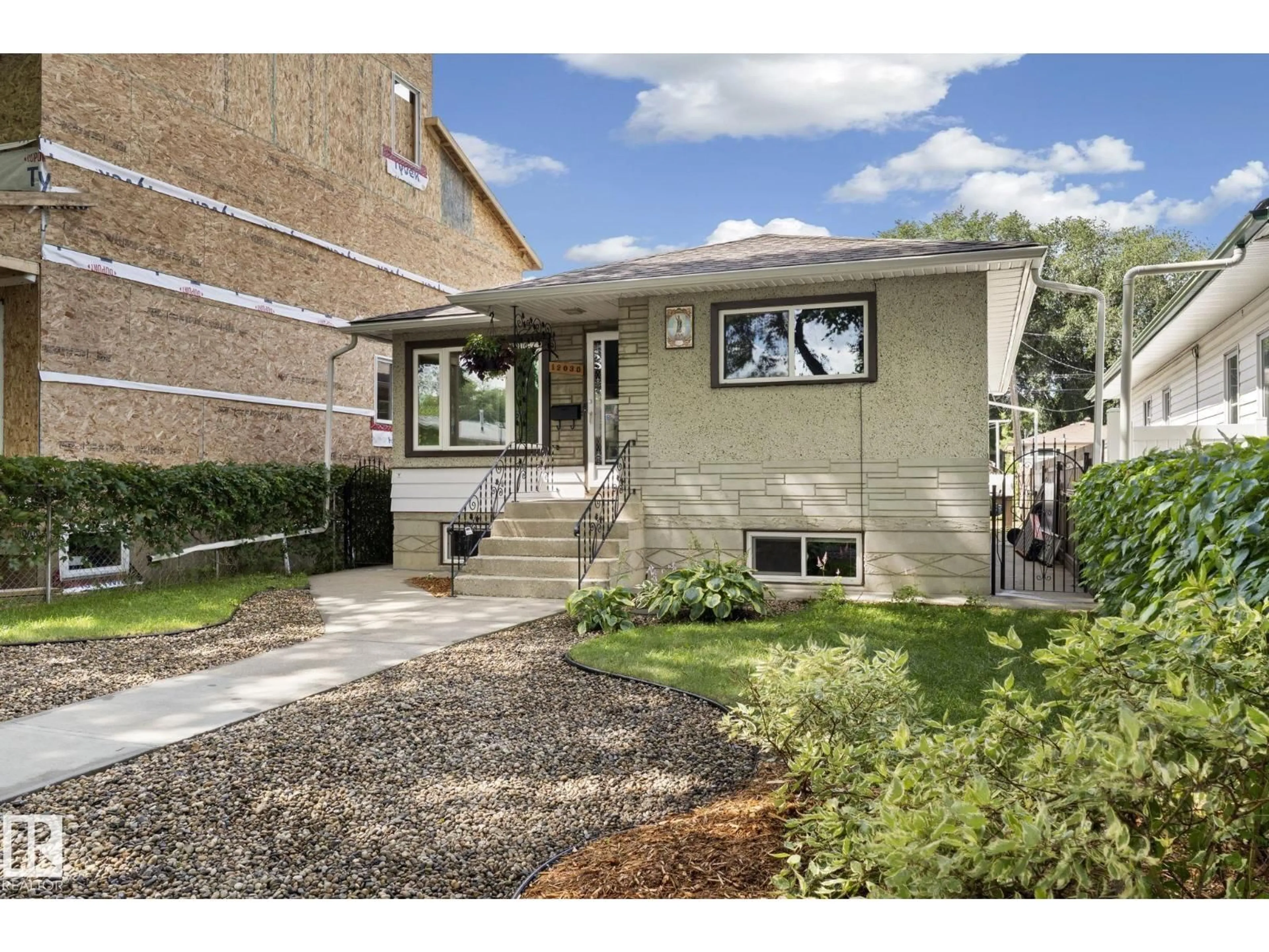 Home with brick exterior material, street for NW - 12030 56 ST, Edmonton Alberta T5W3T1
