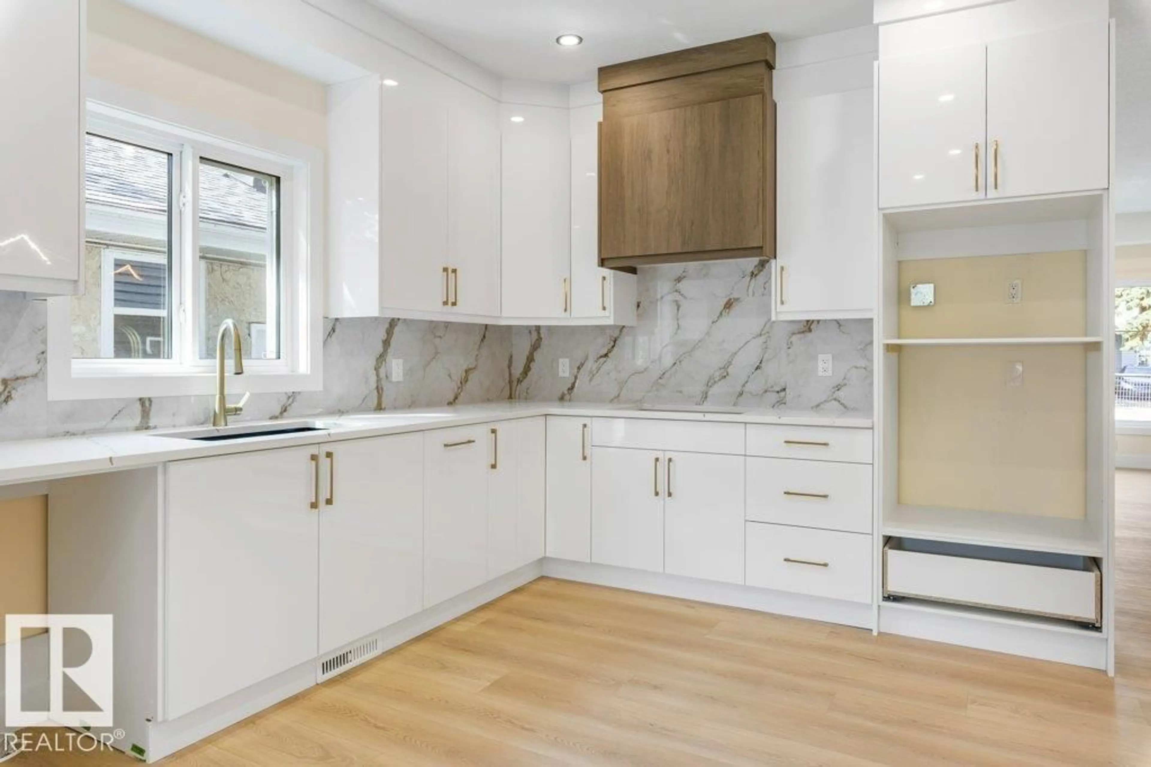 Open concept kitchen, unknown for NW - 10323 79 ST, Edmonton Alberta T6A3G7