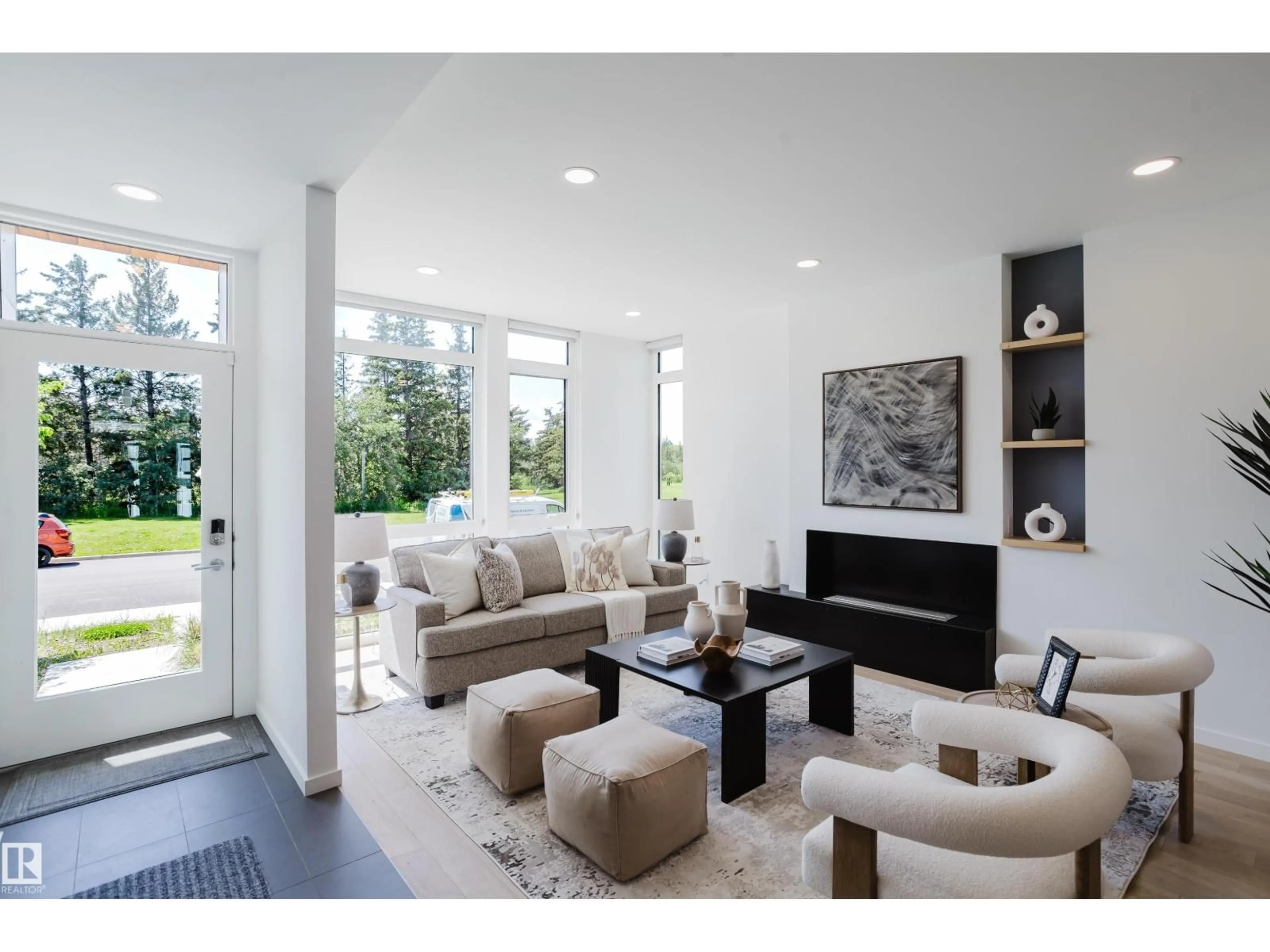 Living room with furniture, unknown for 7405 89 ST, Edmonton Alberta T6C3J7