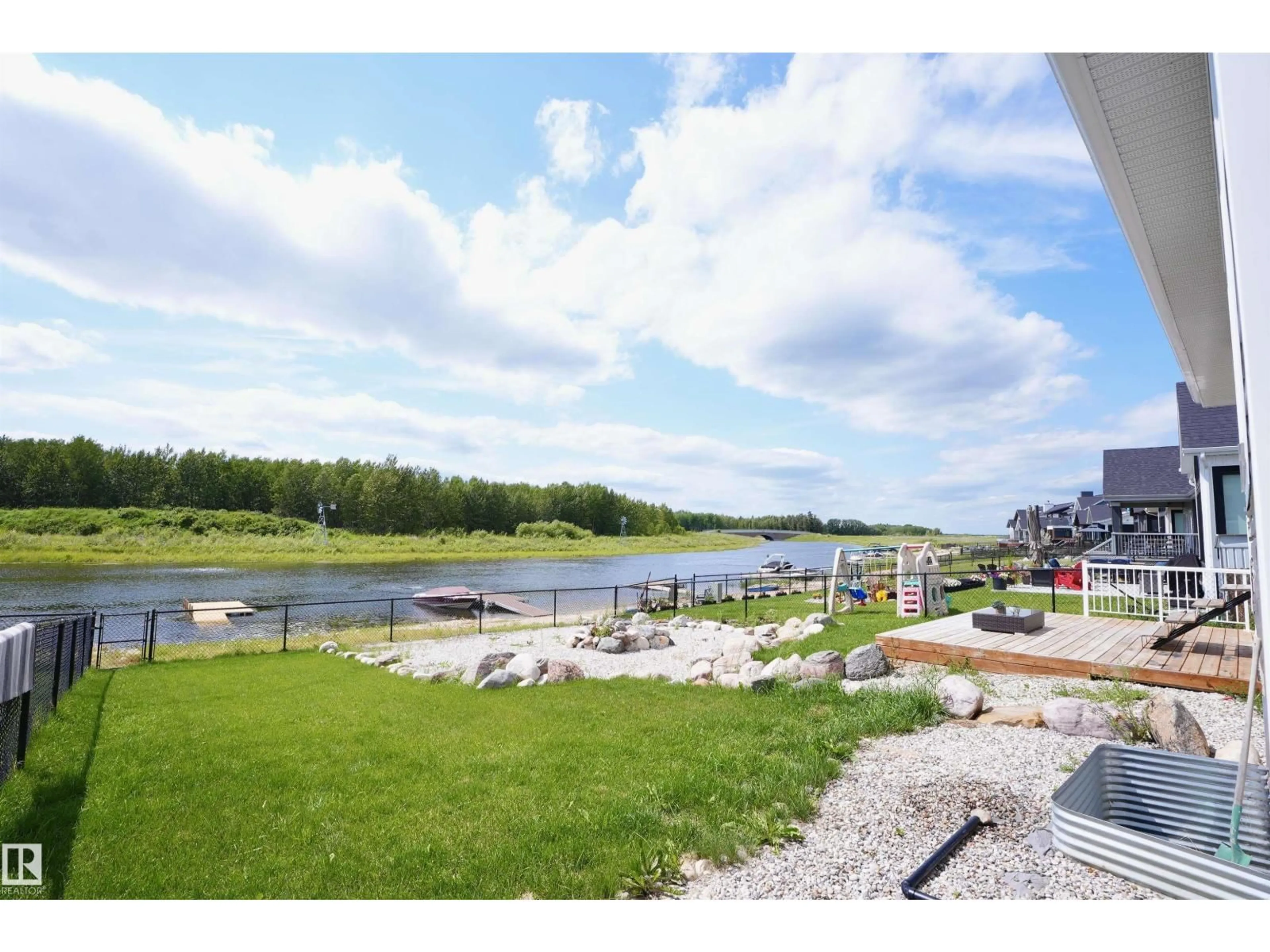 Patio, water/lake/river/ocean view for #20 - 3410 STE. ANNE TR, Rural Lac Ste. Anne County Alberta T0E0A1