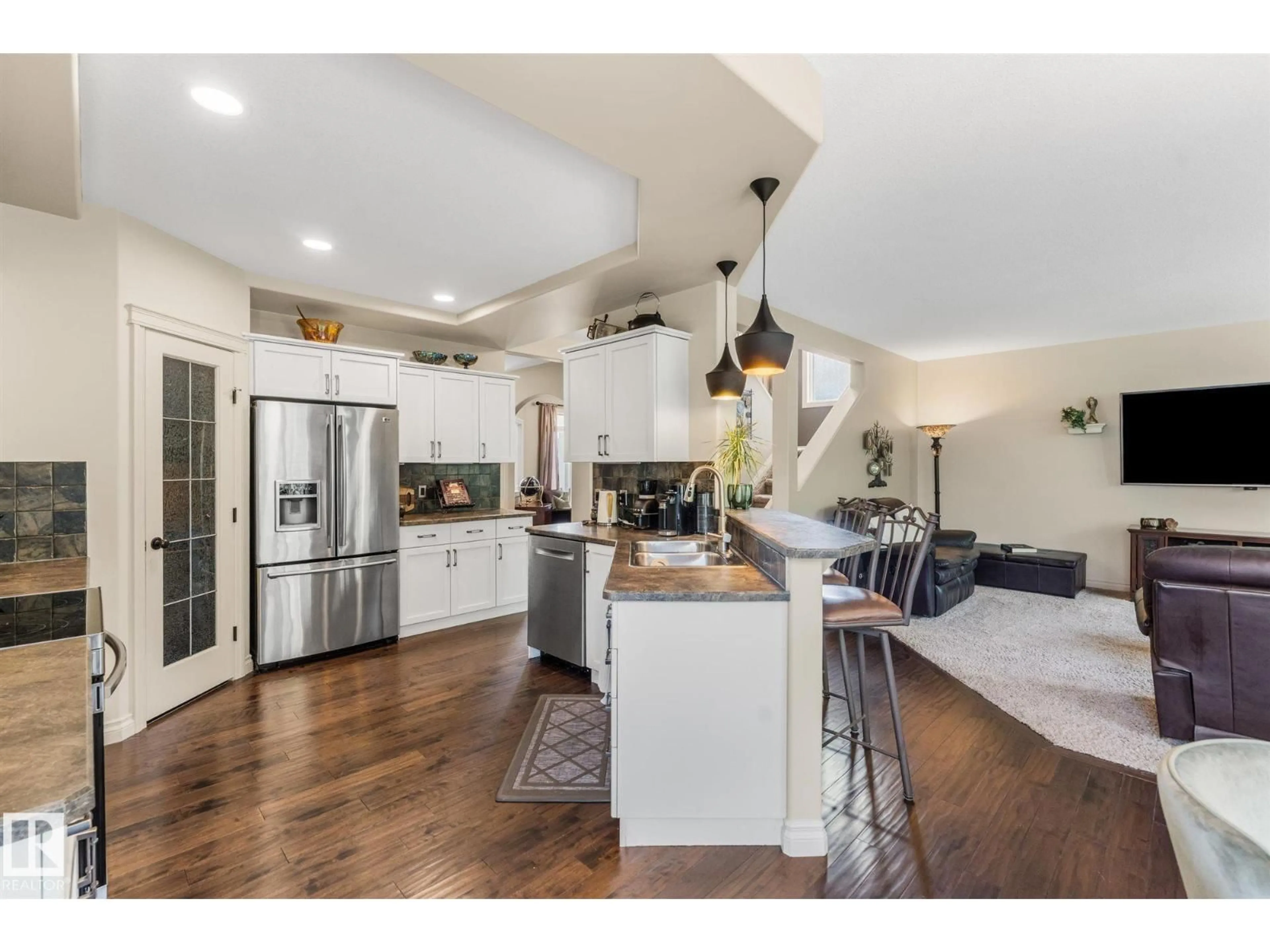 Open concept kitchen, unknown for 8 DANFIELD PL, Spruce Grove Alberta T7X0A3