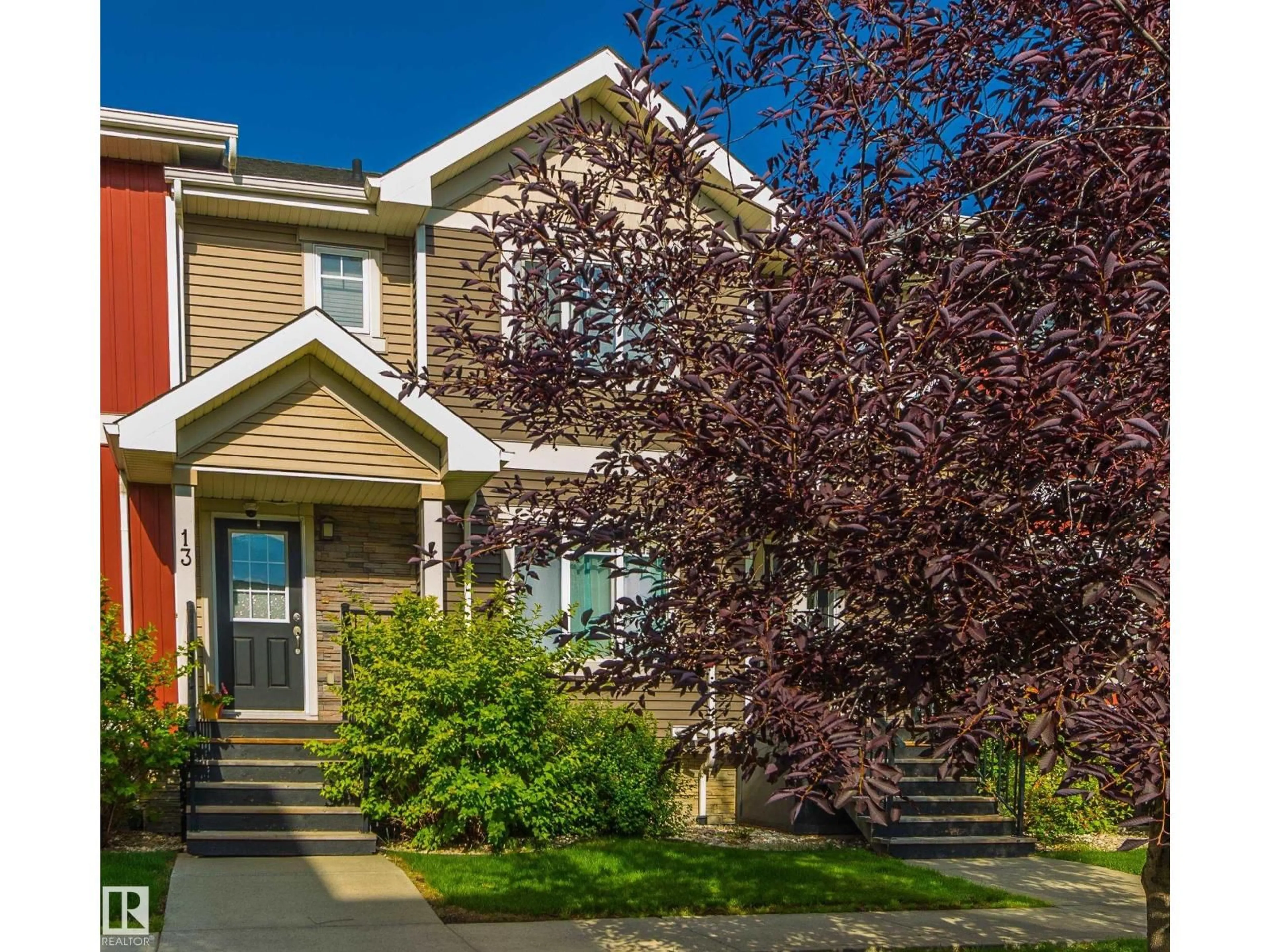 Home with vinyl exterior material, street for #13 - 7289 SOUTH TERWILLEGAR DR, Edmonton Alberta T6R0N5
