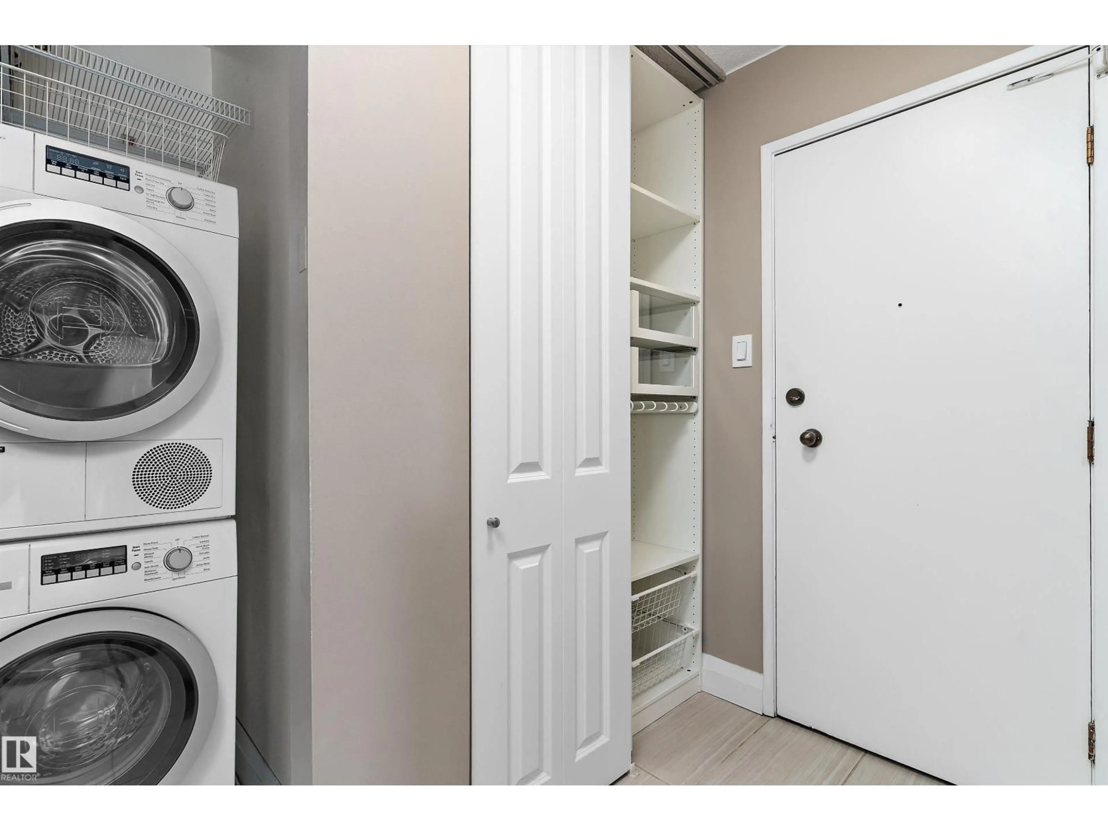 Storage room or clothes room or walk-in closet for 1002 - 9725 106 ST, Edmonton Alberta T5K1B5