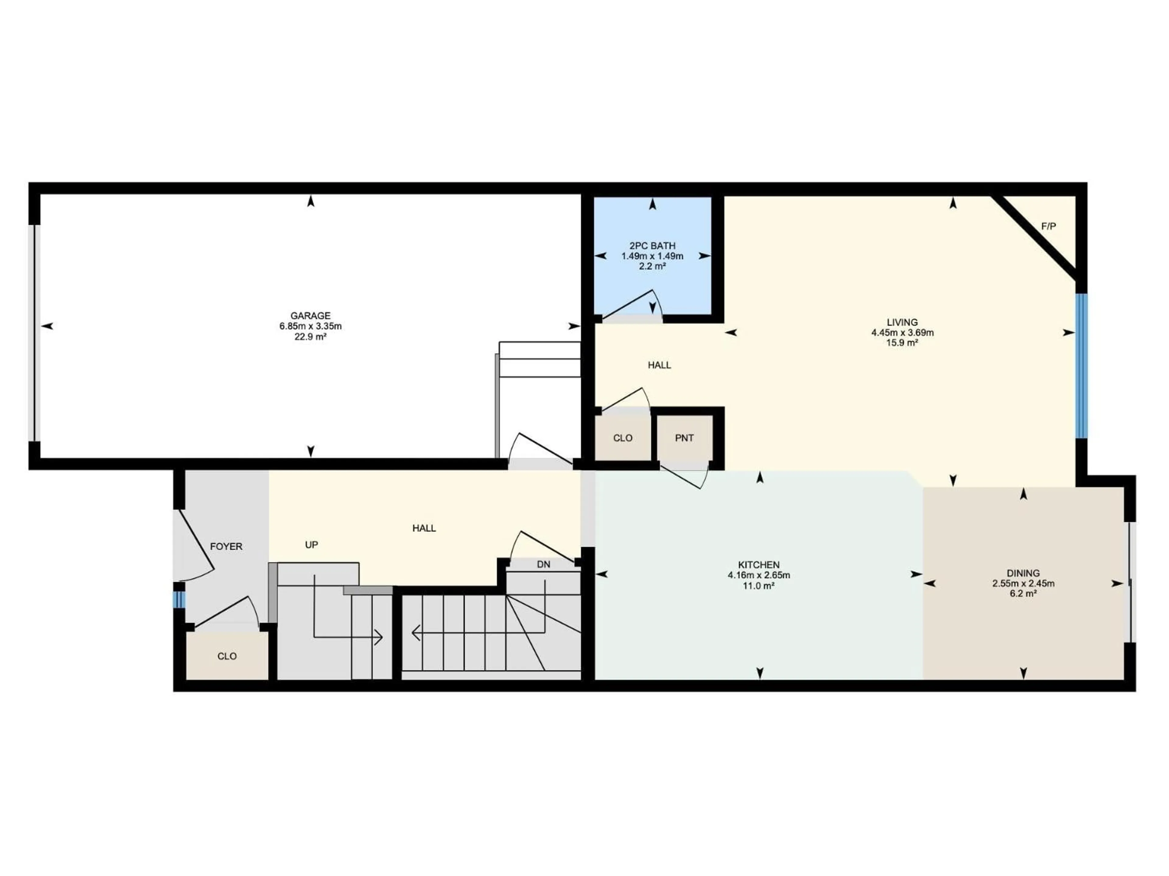 Floor plan for 12 18230 104A ST, Edmonton Alberta T5X0G9