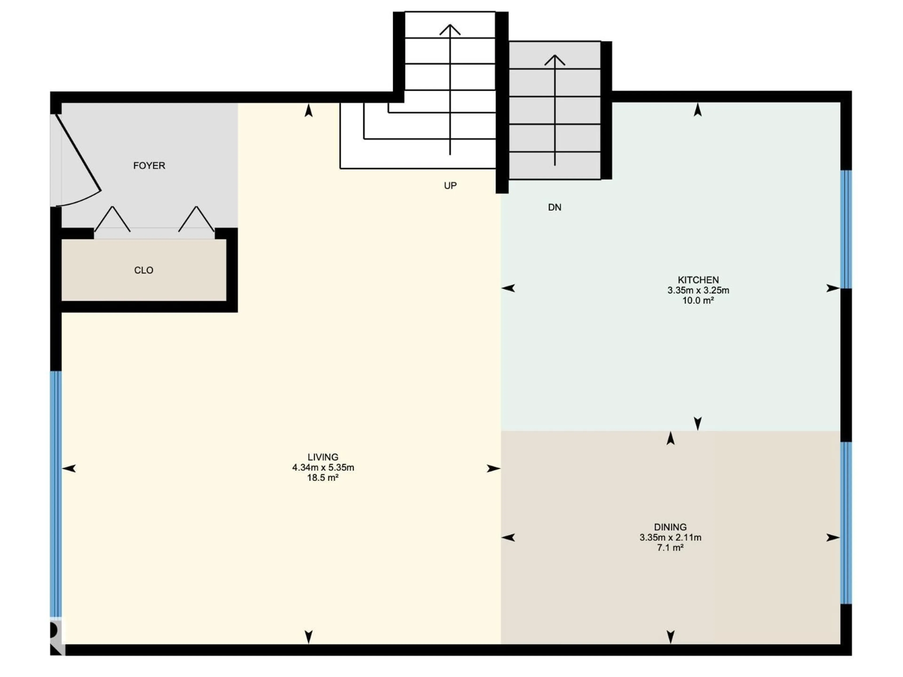 Floor plan for 13428 117A AV, Edmonton Alberta T5M3J7