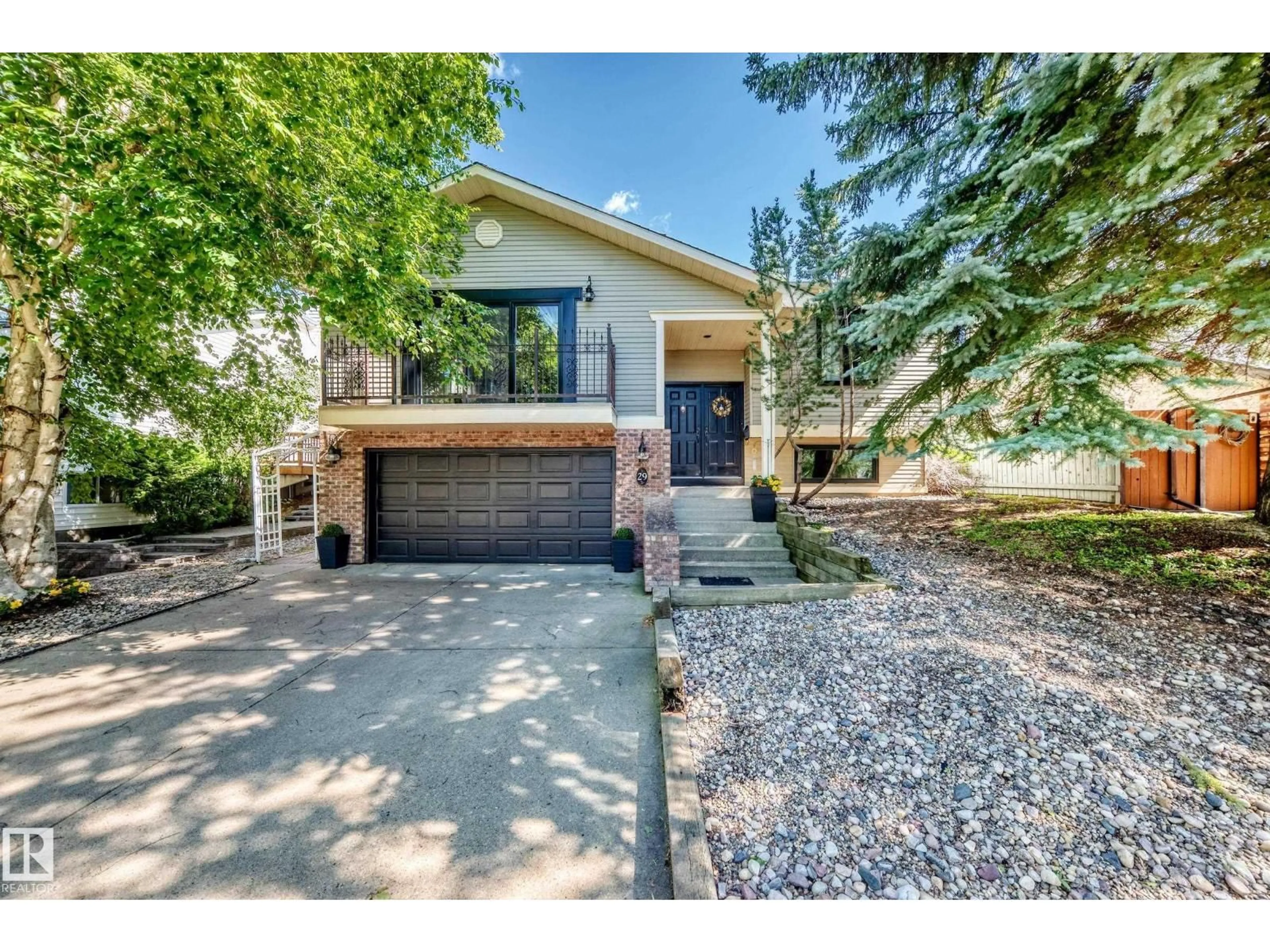 Home with brick exterior material, street for 29 WINDERMERE CR, St. Albert Alberta T8N3P1