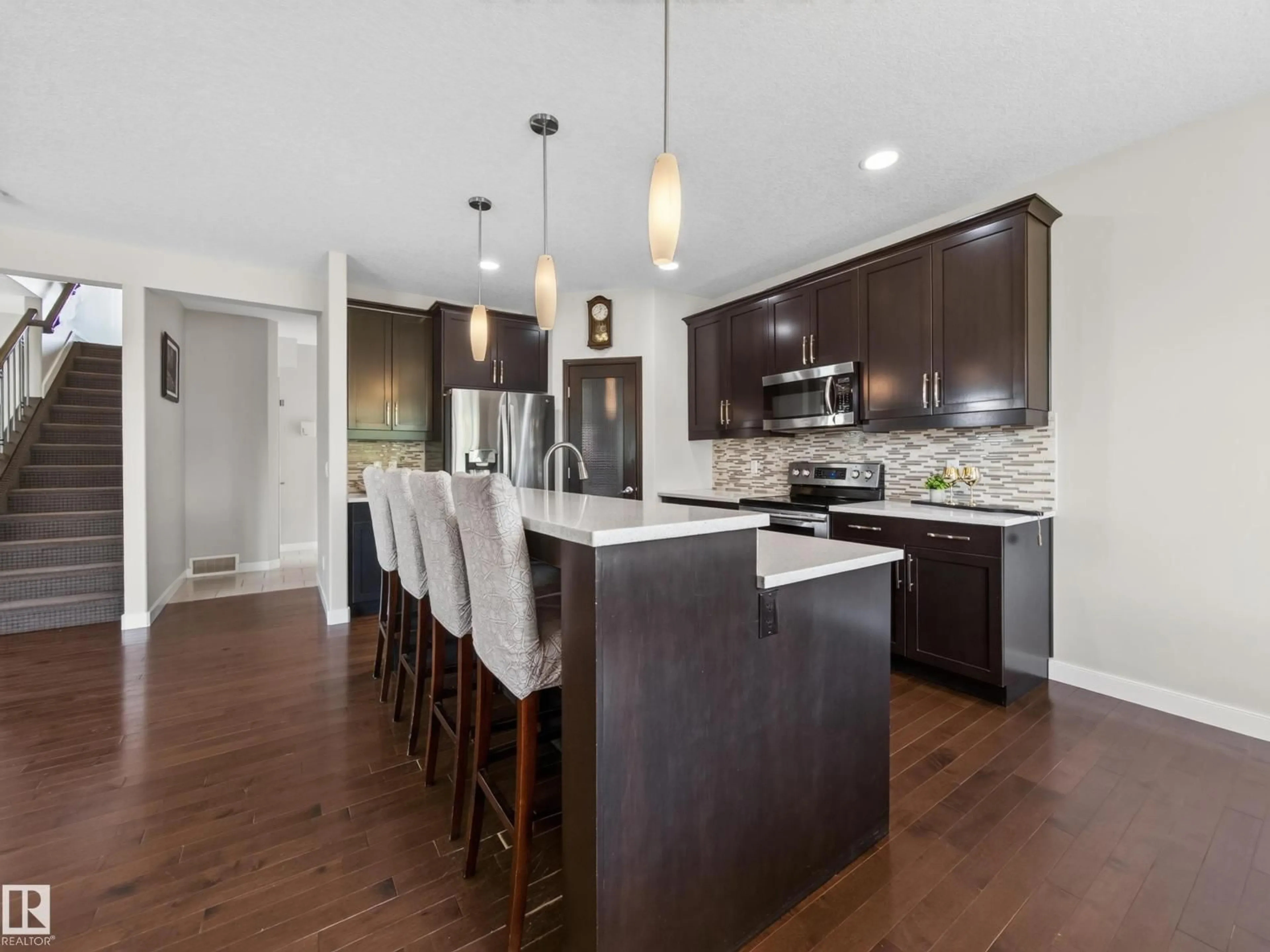 Open concept kitchen, unknown for 5718 42 ST, Beaumont Alberta T4X0C2