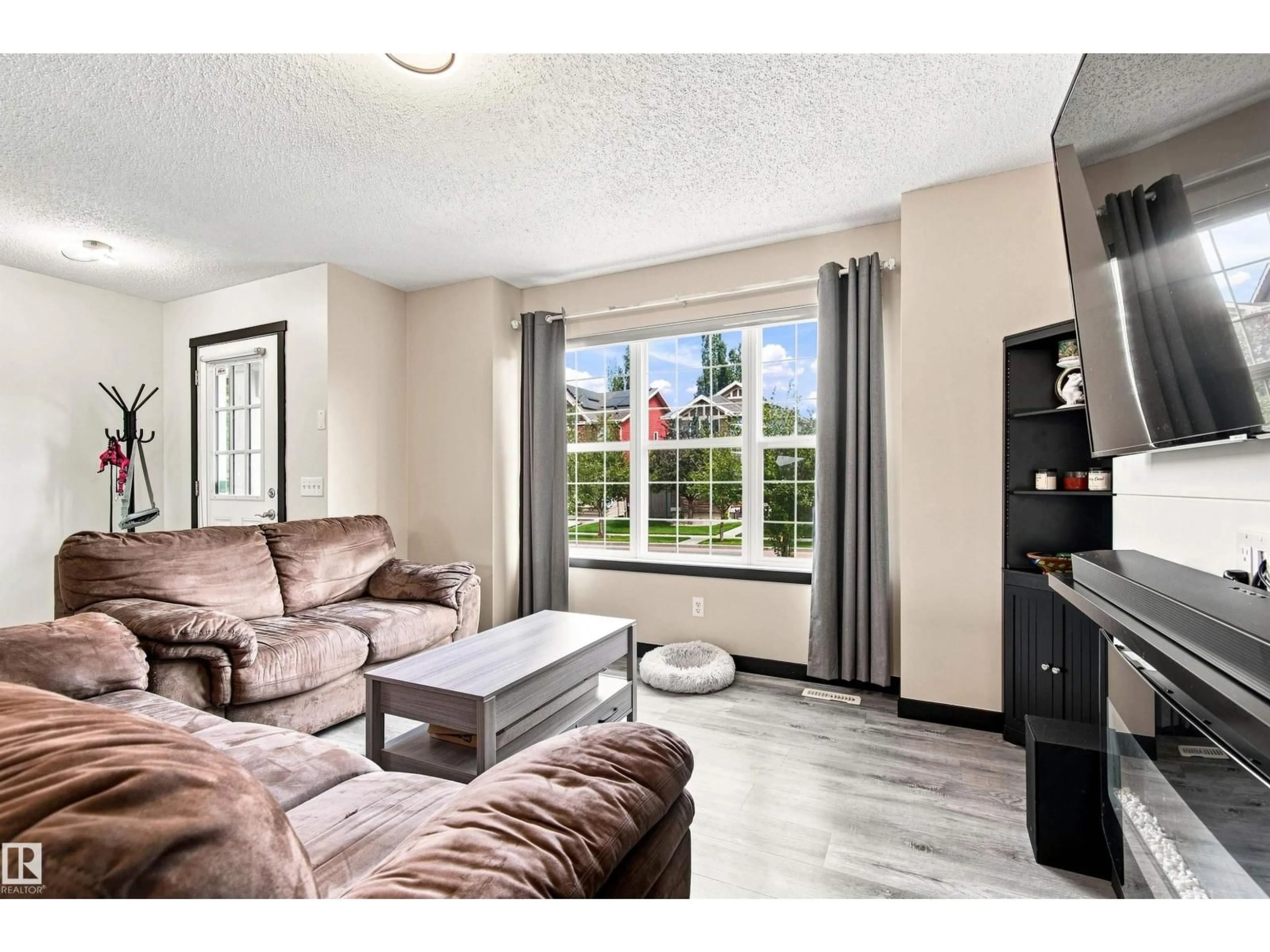 Living room with furniture, unknown for 204 59 ST, Edmonton Alberta T6X0E9