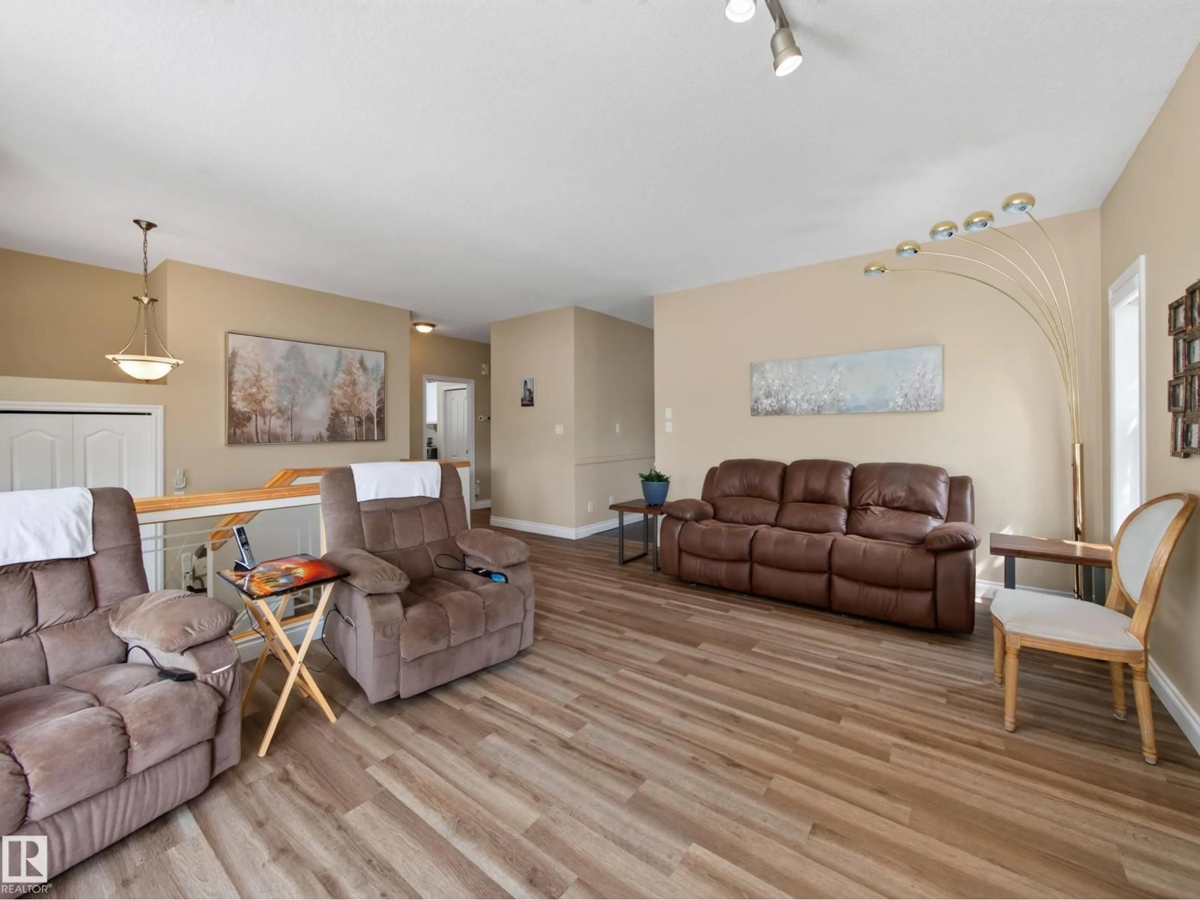 Living room with furniture, unknown for 148 FORREST DR, Sherwood Park Alberta T8A6A8