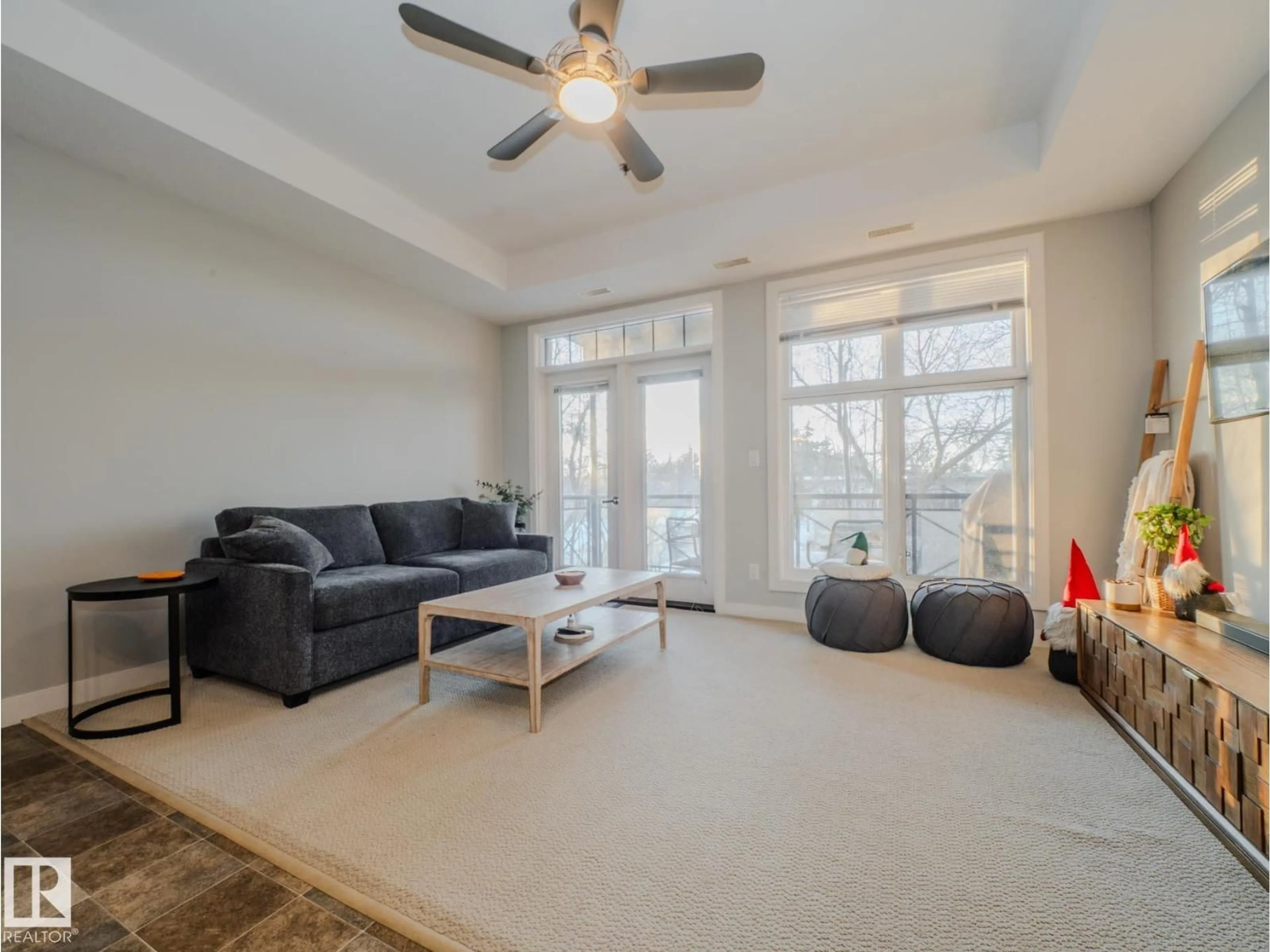 Living room with furniture, unknown for 310 - 10808 71 AV, Edmonton Alberta T6E0X7
