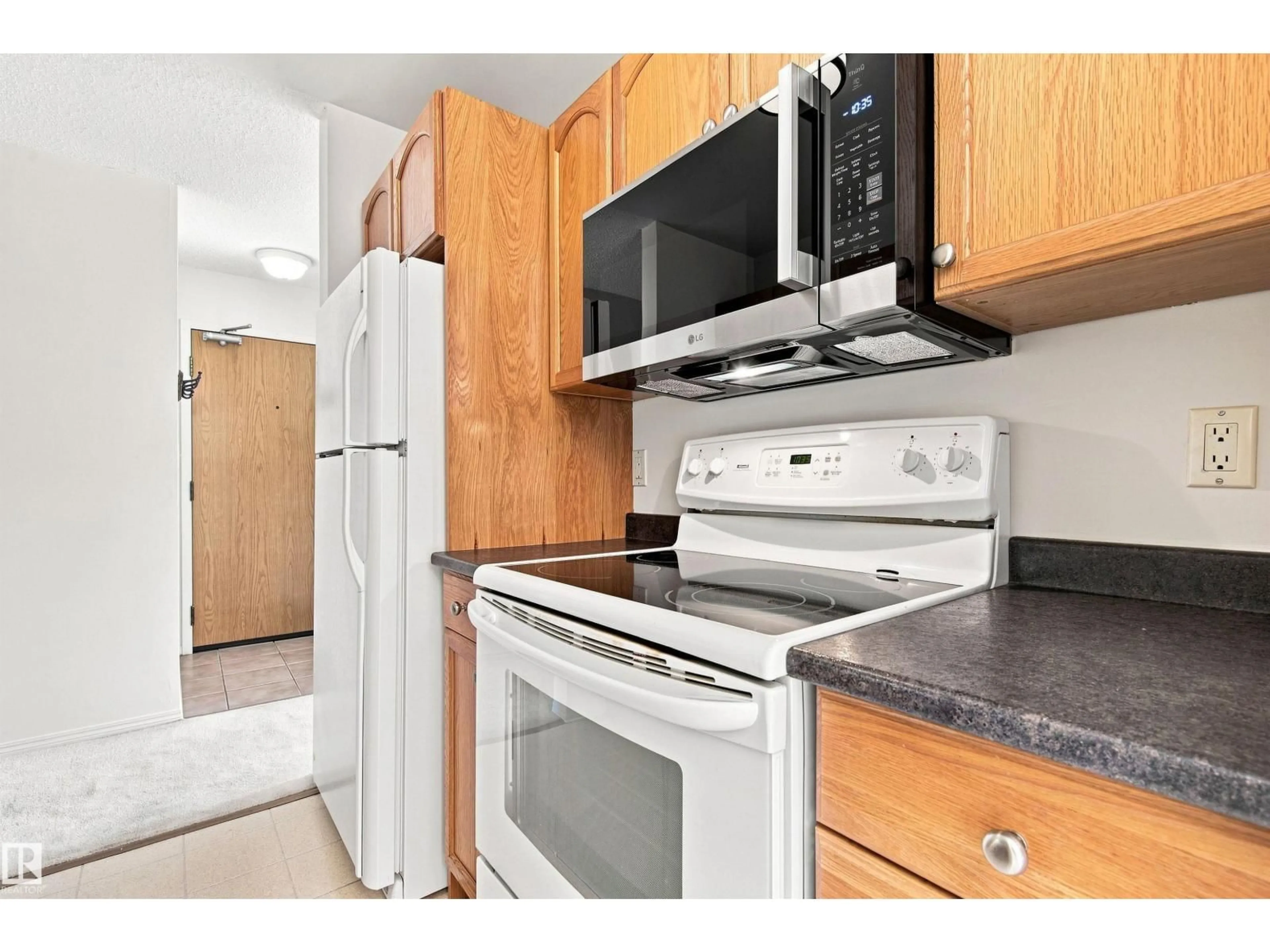 Standard kitchen, unknown for #115 - 10511 19 AV, Edmonton Alberta T6J5S8