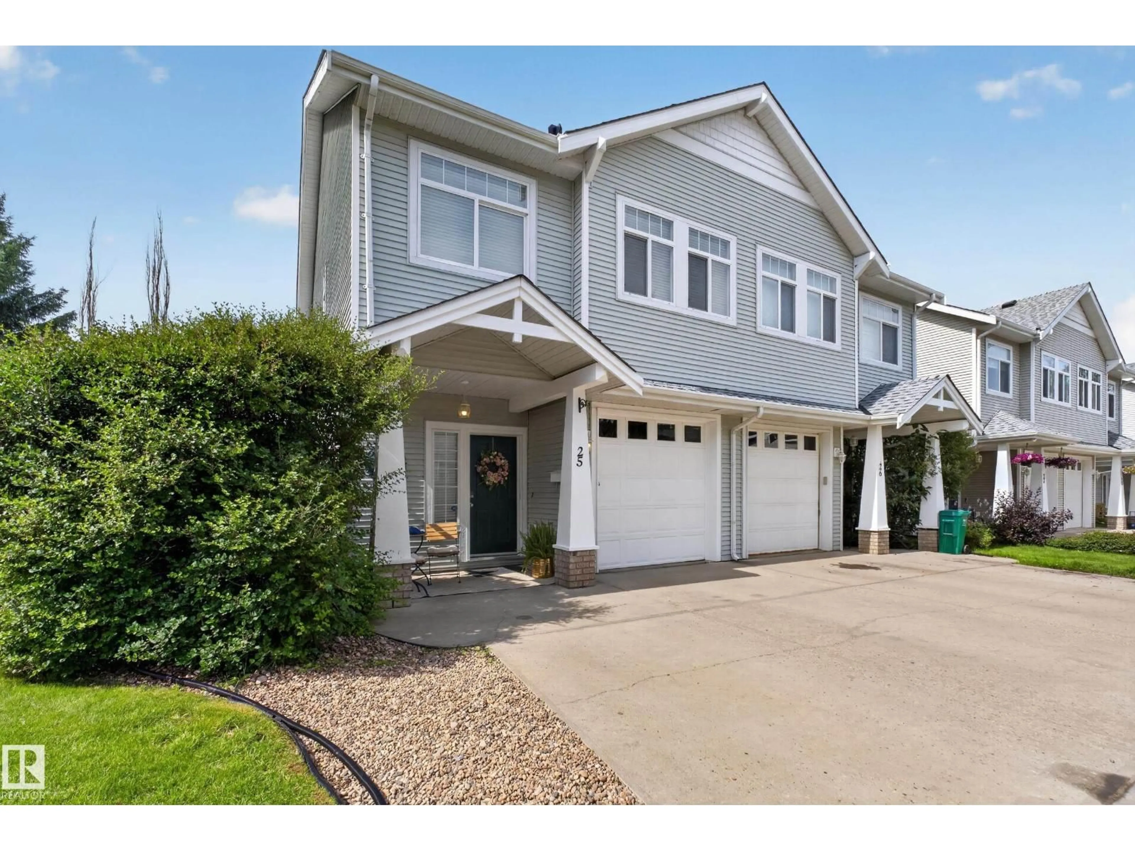 Home with vinyl exterior material, street for #25 - 200 ERIN RIDGE DR, St. Albert Alberta T8N7E2