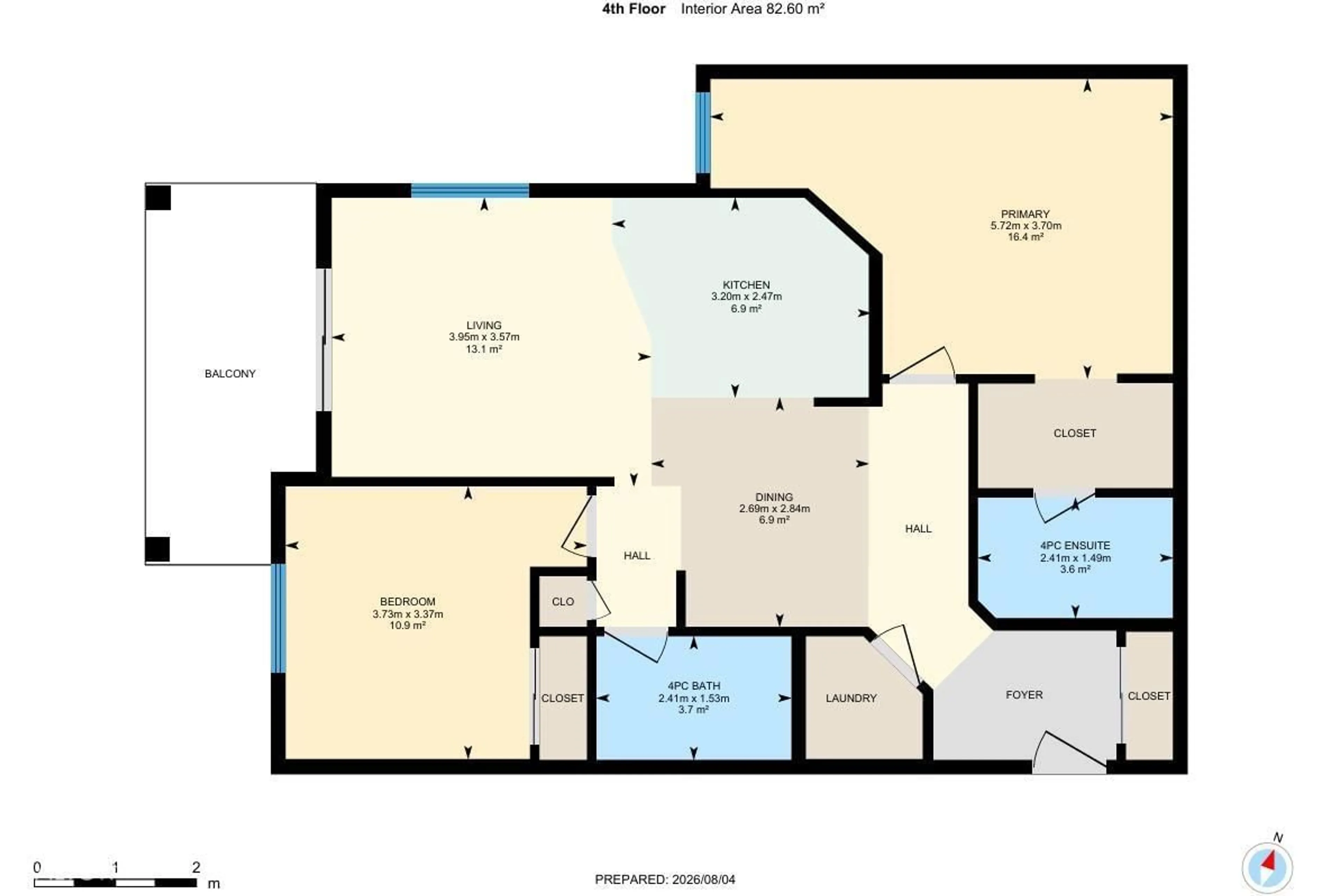 Floor plan for #417 - 11325 83 ST, Edmonton Alberta T5B4W5