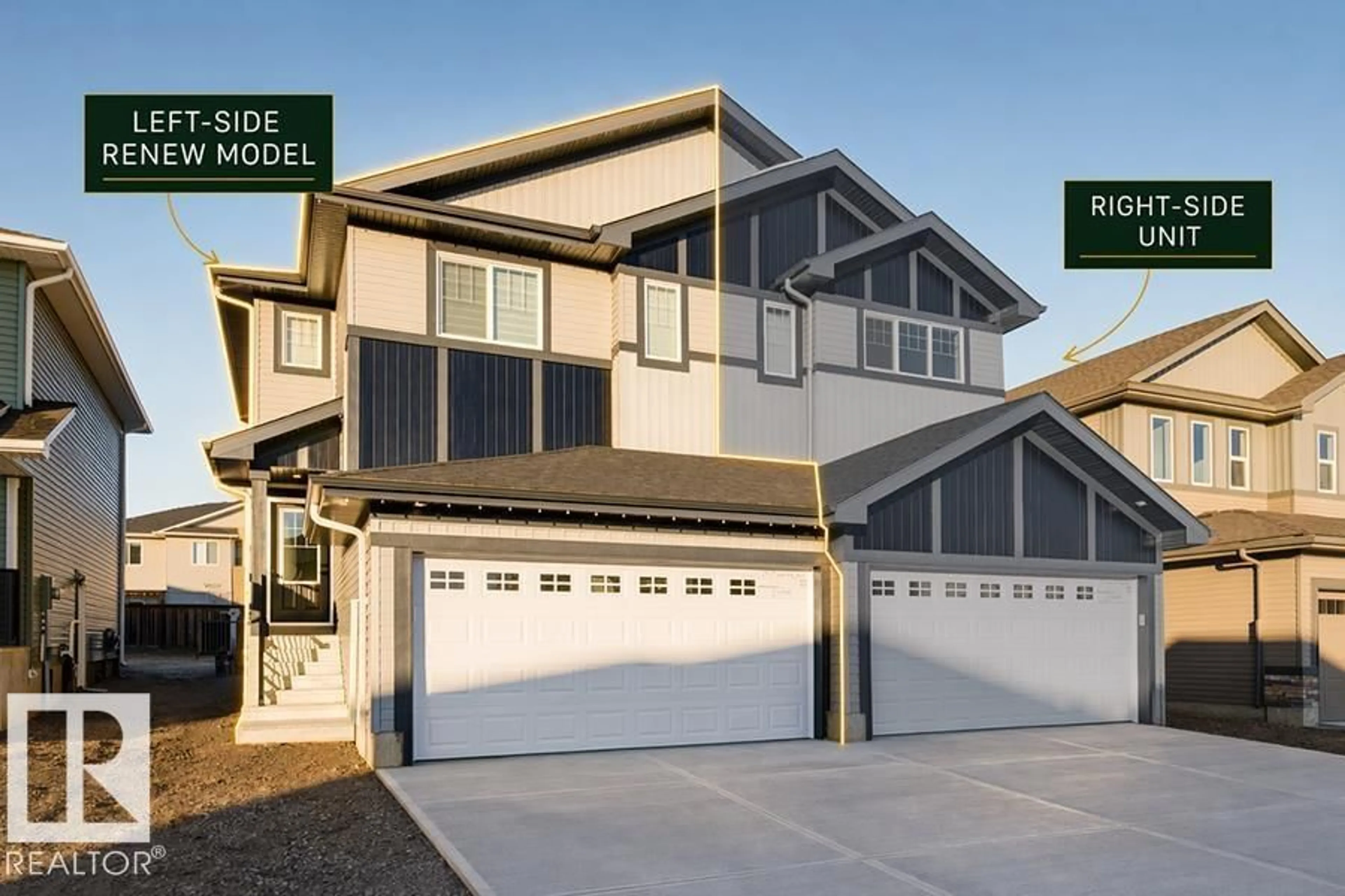 Home with vinyl exterior material, street for 1158 SOUTH CREEK WD, Stony Plain Alberta T7Z0P5