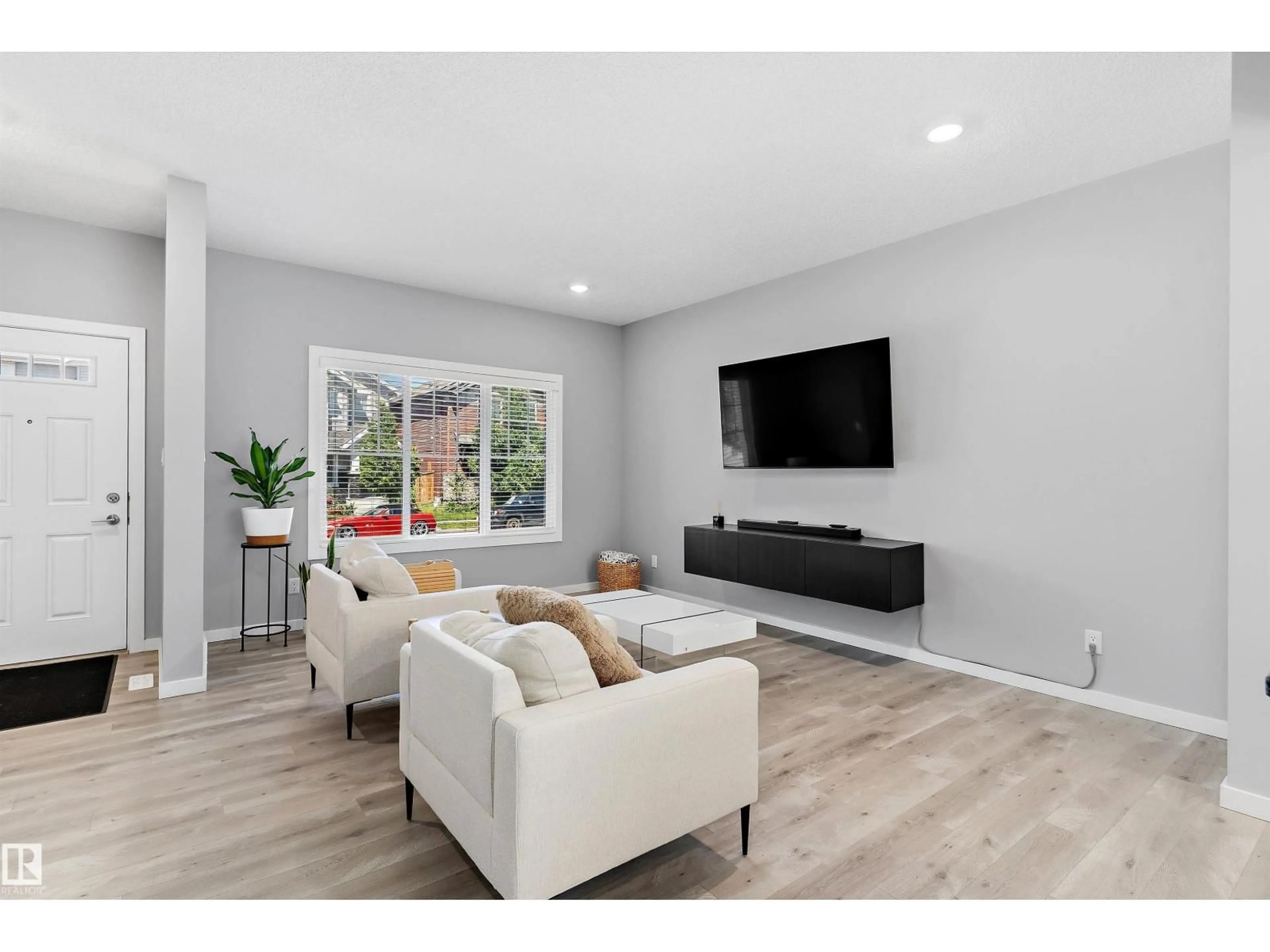 Living room with furniture, unknown for SW - 15927 13 AV, Edmonton Alberta T6W3N6