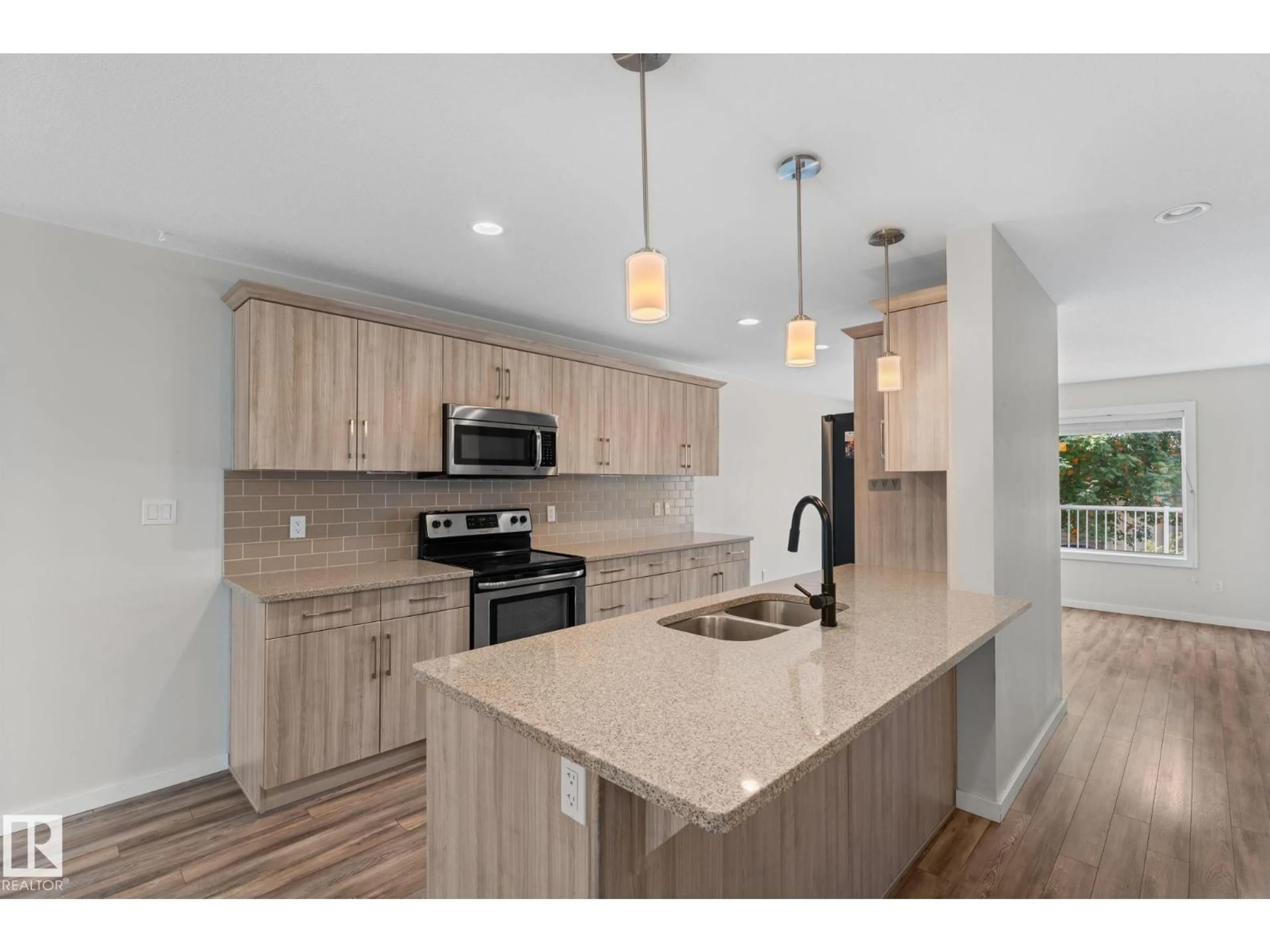 Open concept kitchen, unknown for 11840 122 ST, Edmonton Alberta T5L0C2