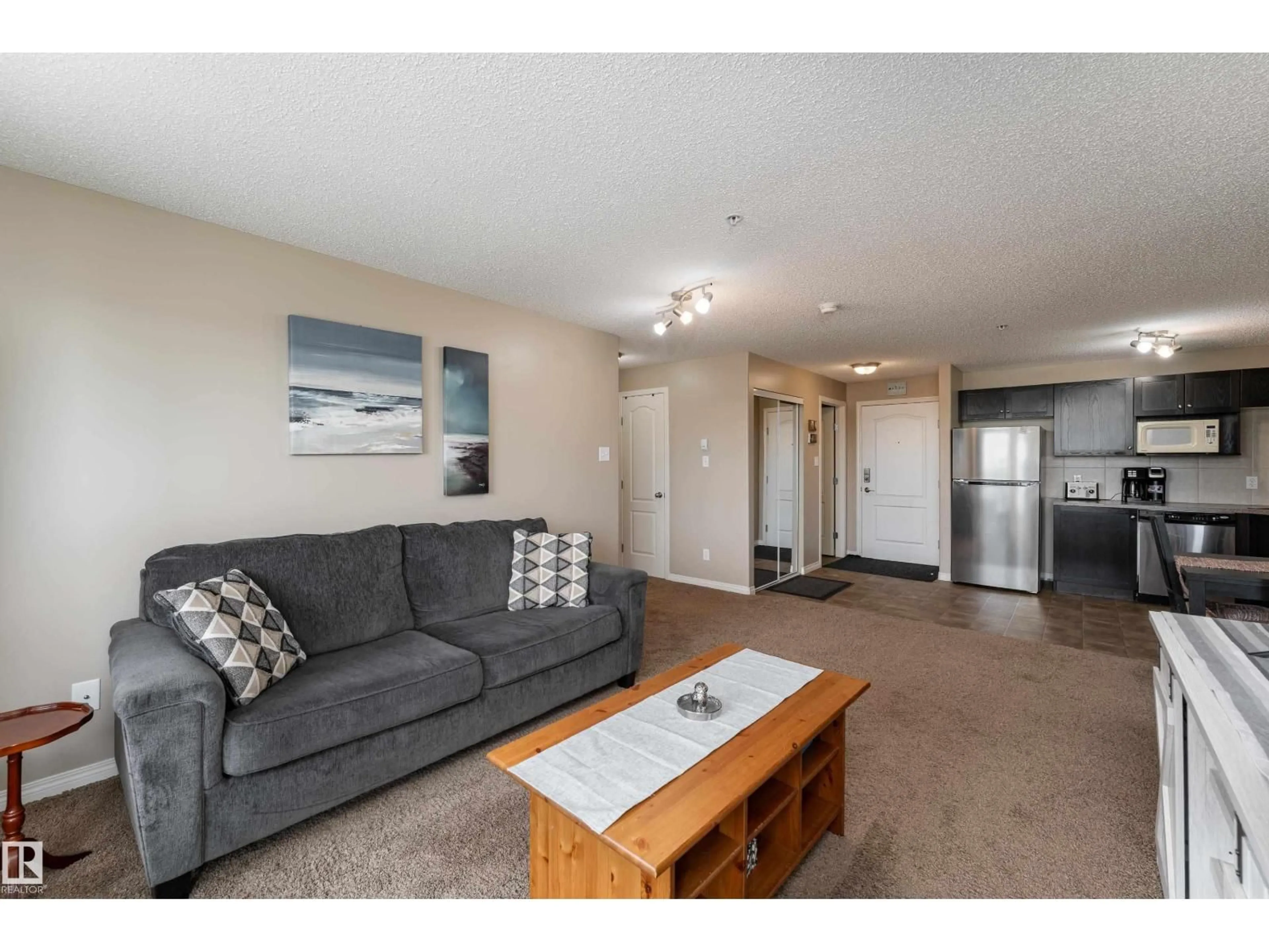 Living room with furniture, unknown for #339 - 1520 HAMMOND GA, Edmonton Alberta T6M0J4