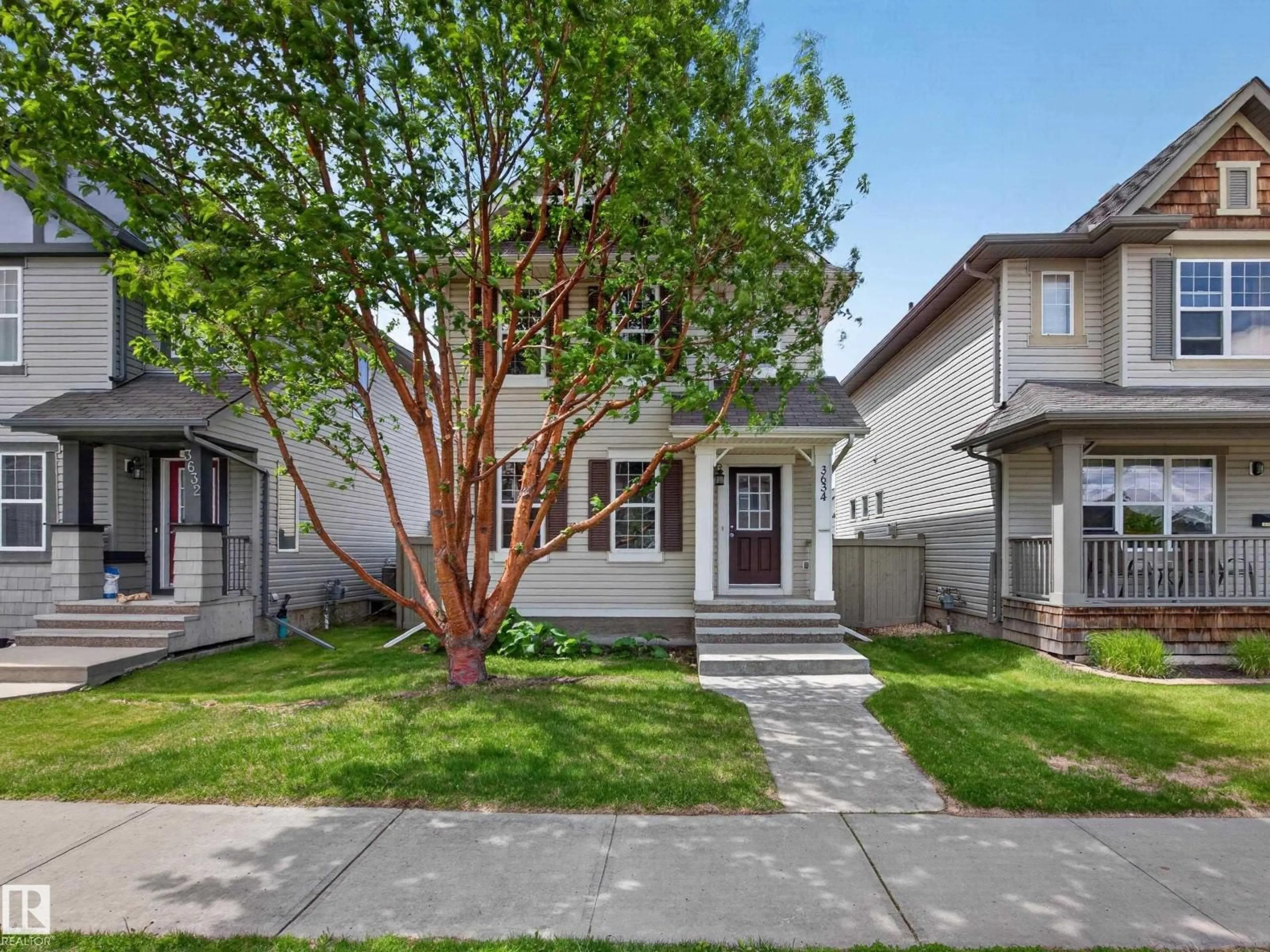Home with brick exterior material, street for 3634 12 ST, Edmonton Alberta T6T0J5