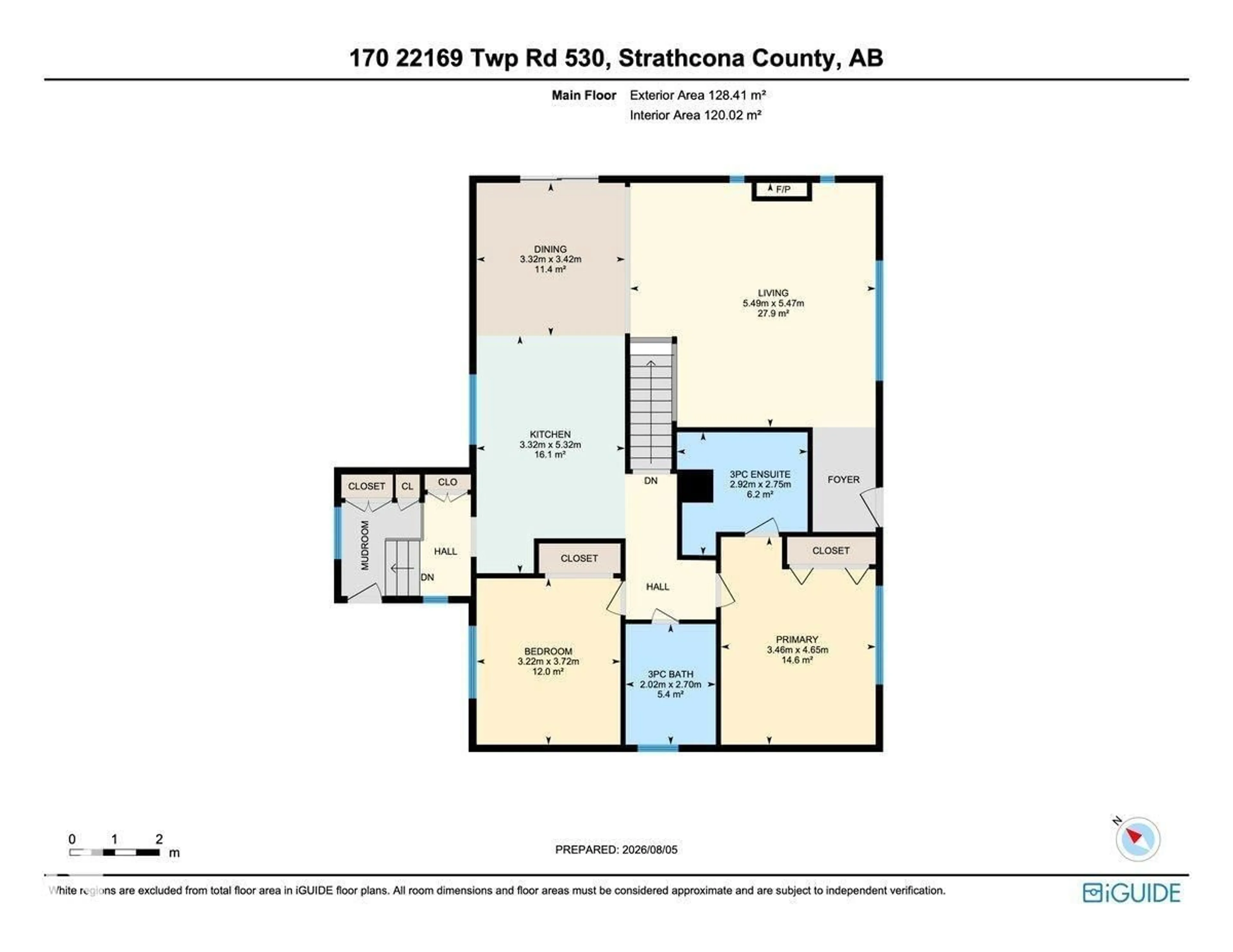 Floor plan for 170 TWP ROAD 530, Rural Strathcona County Alberta T8E2J1