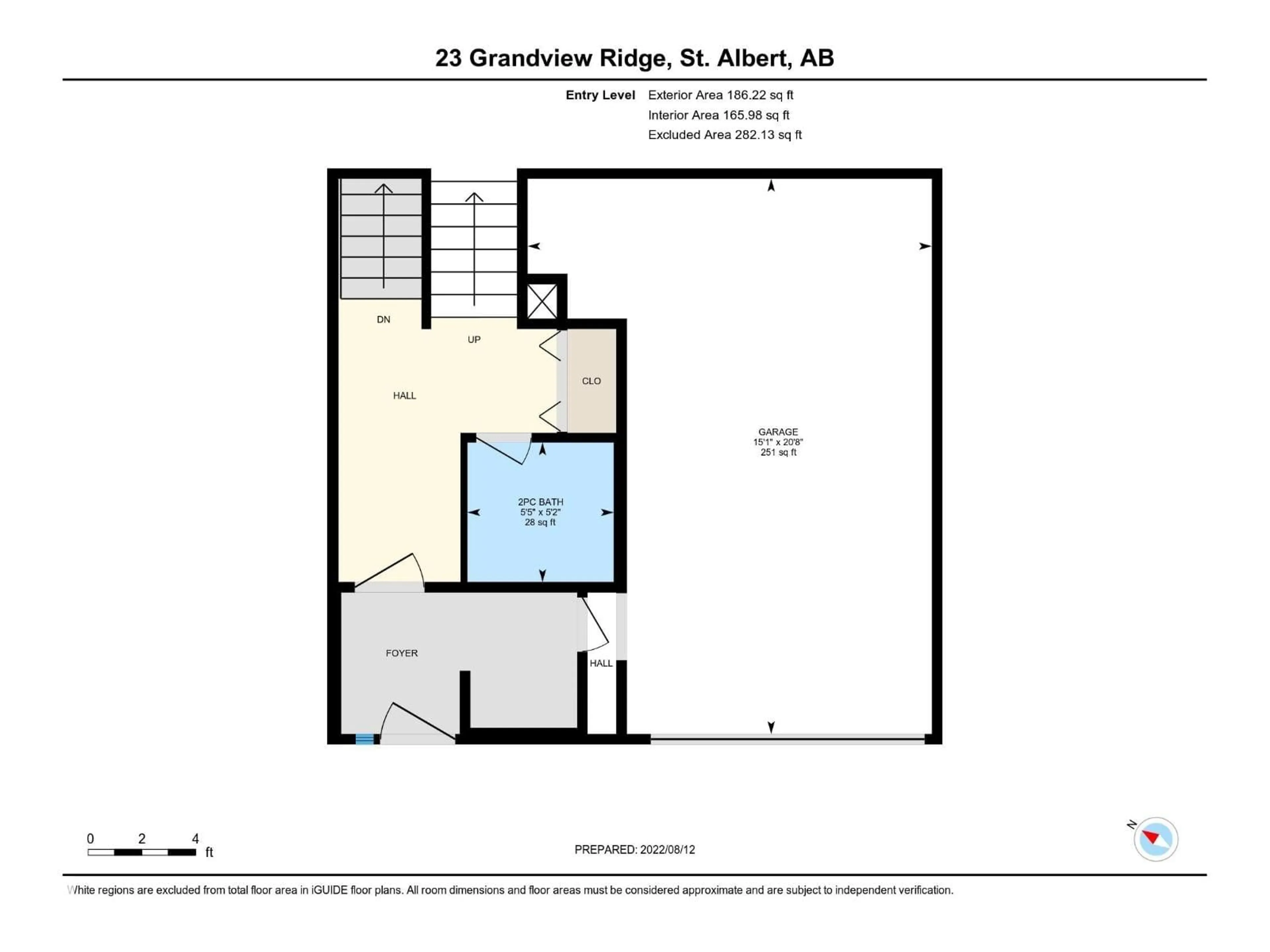 Floor plan for 23 GRANDVIEW RG, St. Albert Alberta T8N1T3