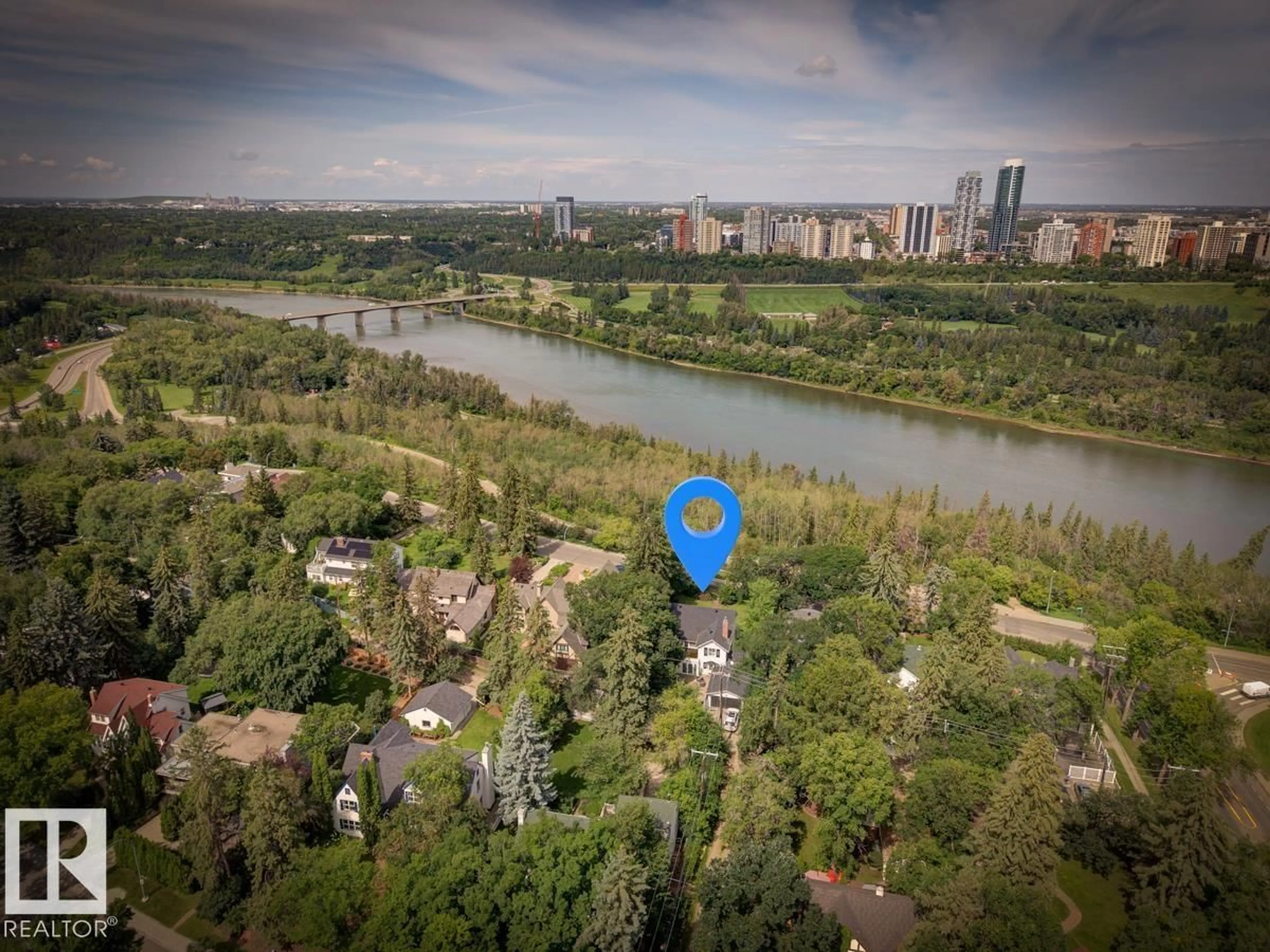 Picture of a map for 11619 SASKATCHEWAN DR, Edmonton Alberta T6G2B5