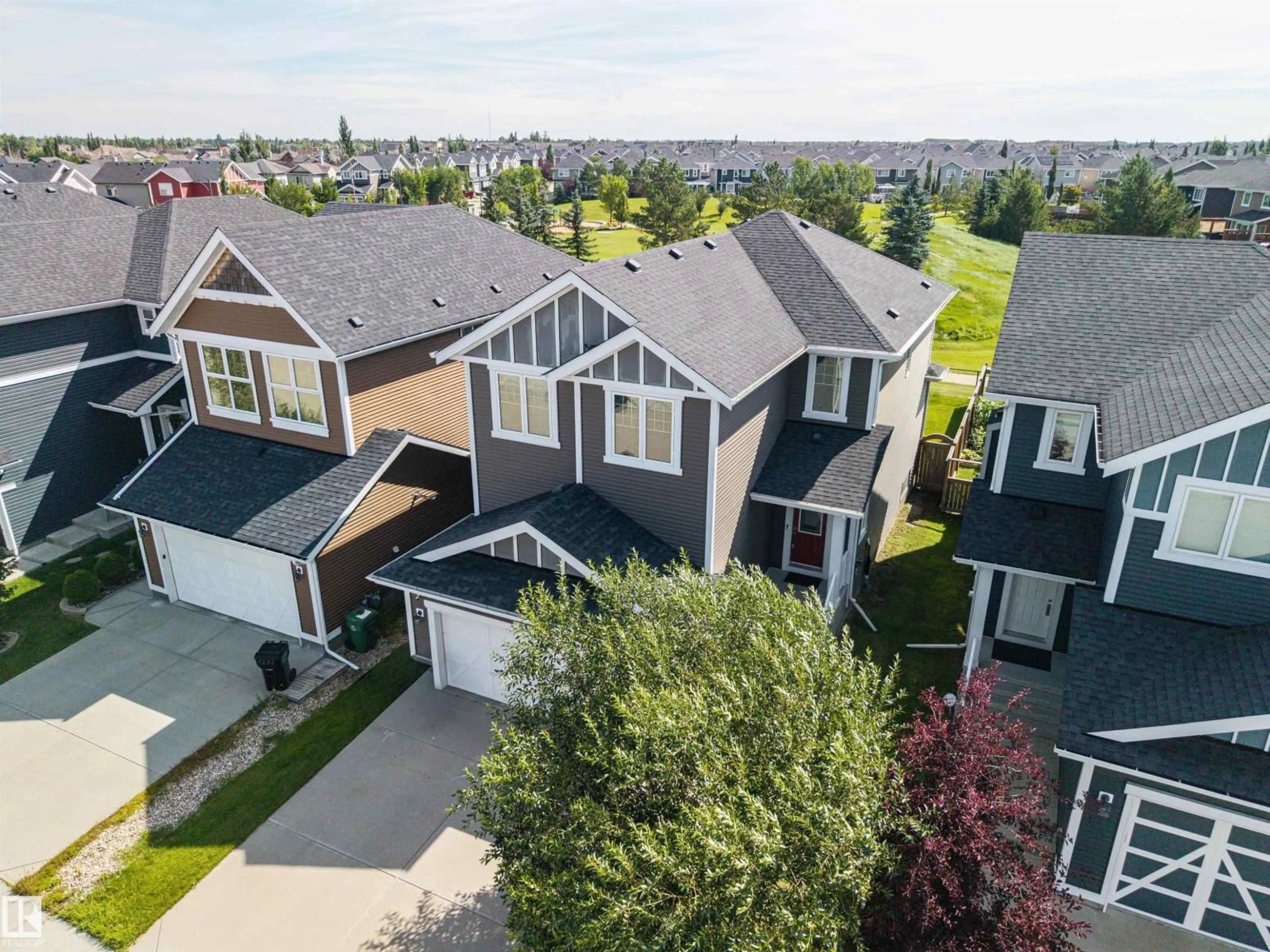 A pic from outside/outdoor area/front of a property/back of a property/a pic from drone, street for 93 SHEPPARD WY, Leduc Alberta T9E0T4