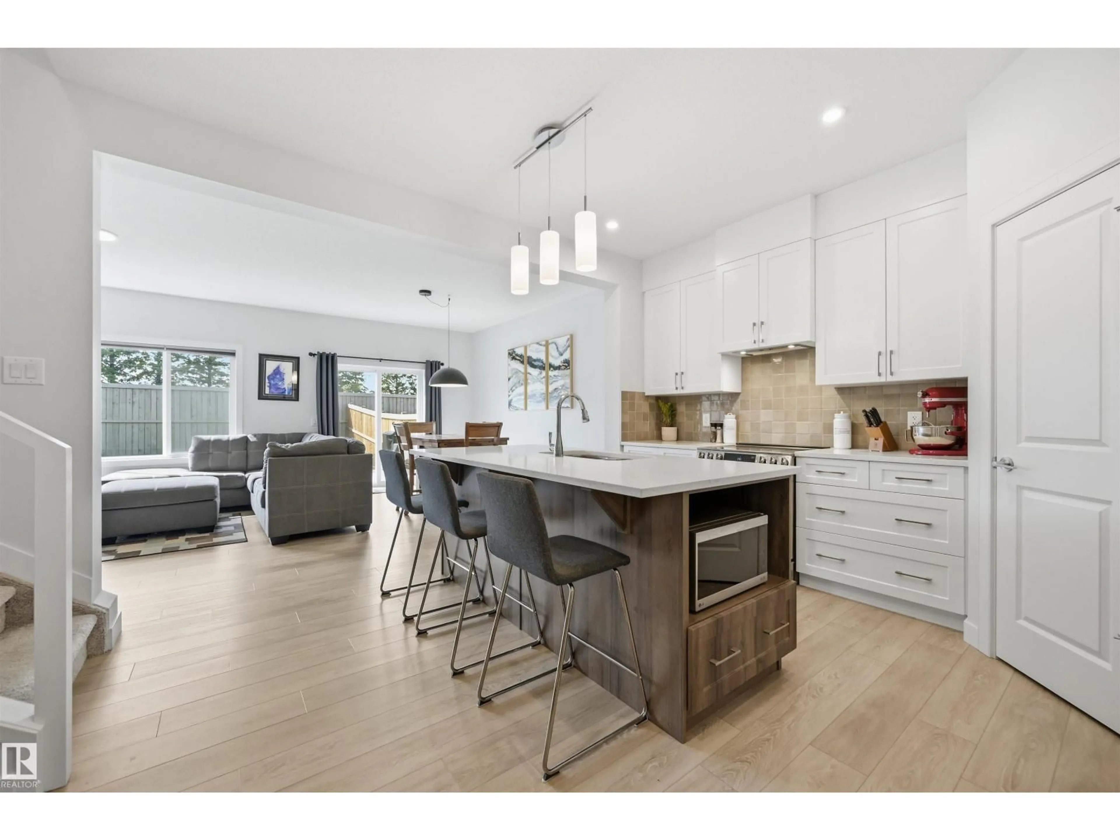Open concept kitchen, unknown for 185 LARCH CR, Leduc Alberta T9E1N2