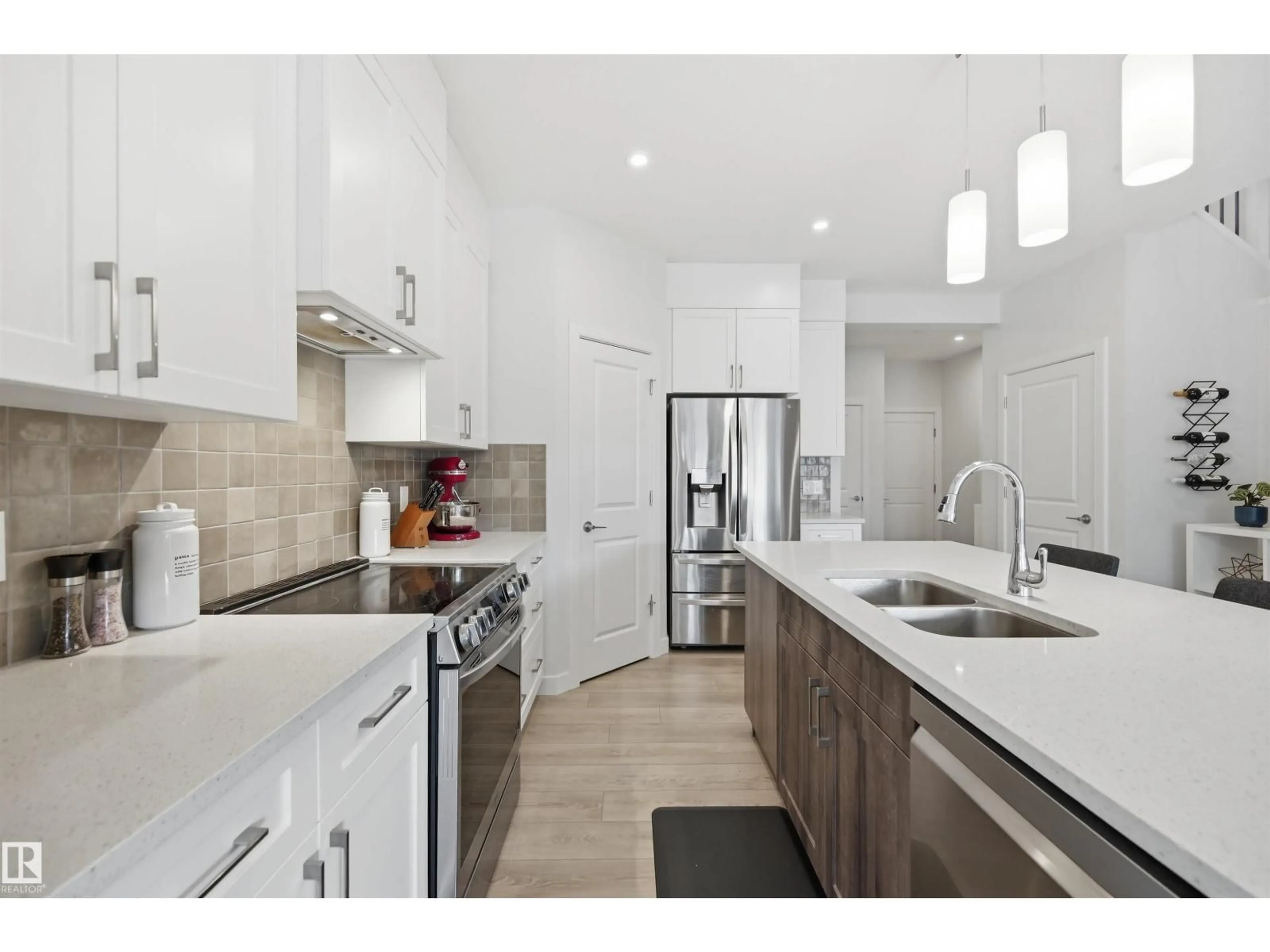 Open concept kitchen, unknown for 185 LARCH CR, Leduc Alberta T9E1N2