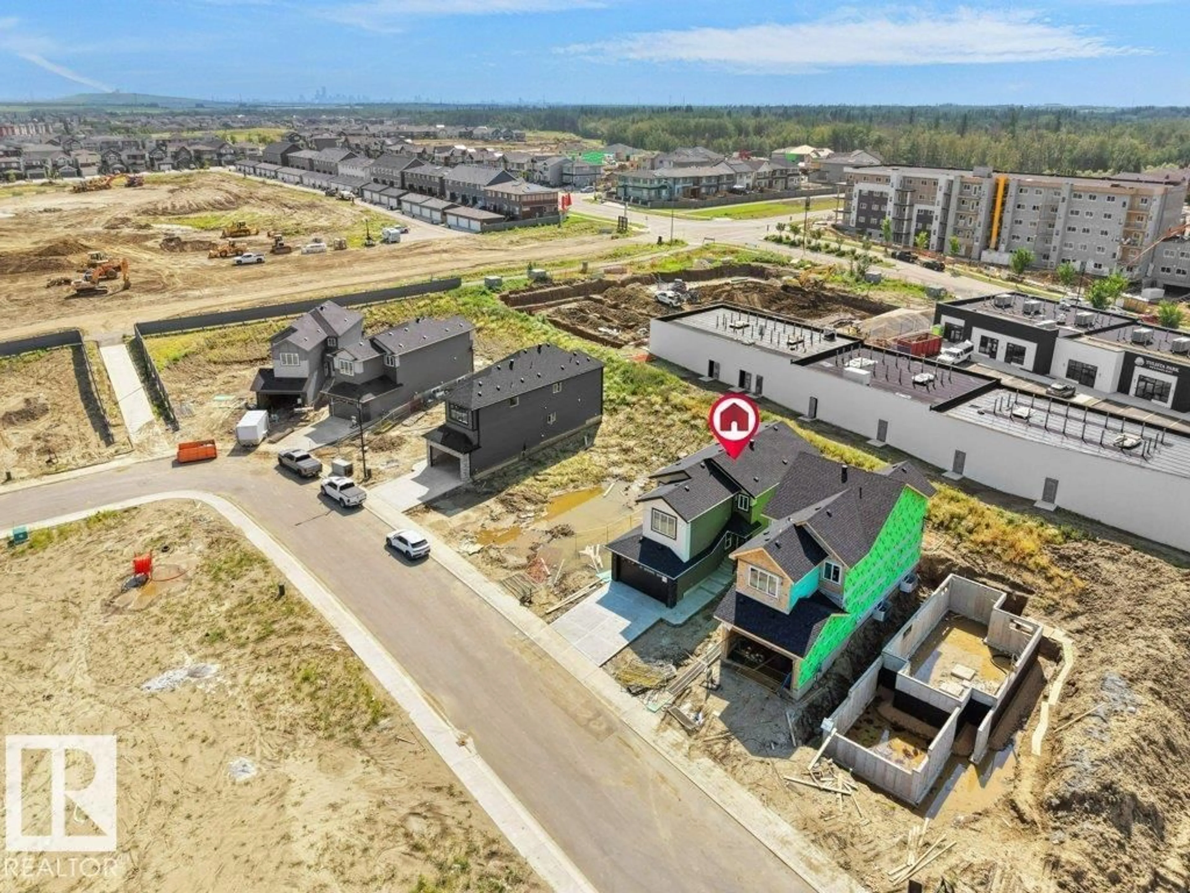 A pic from outside/outdoor area/front of a property/back of a property/a pic from drone, street for 1423 OSPREY CT, Edmonton Alberta T5S0X4