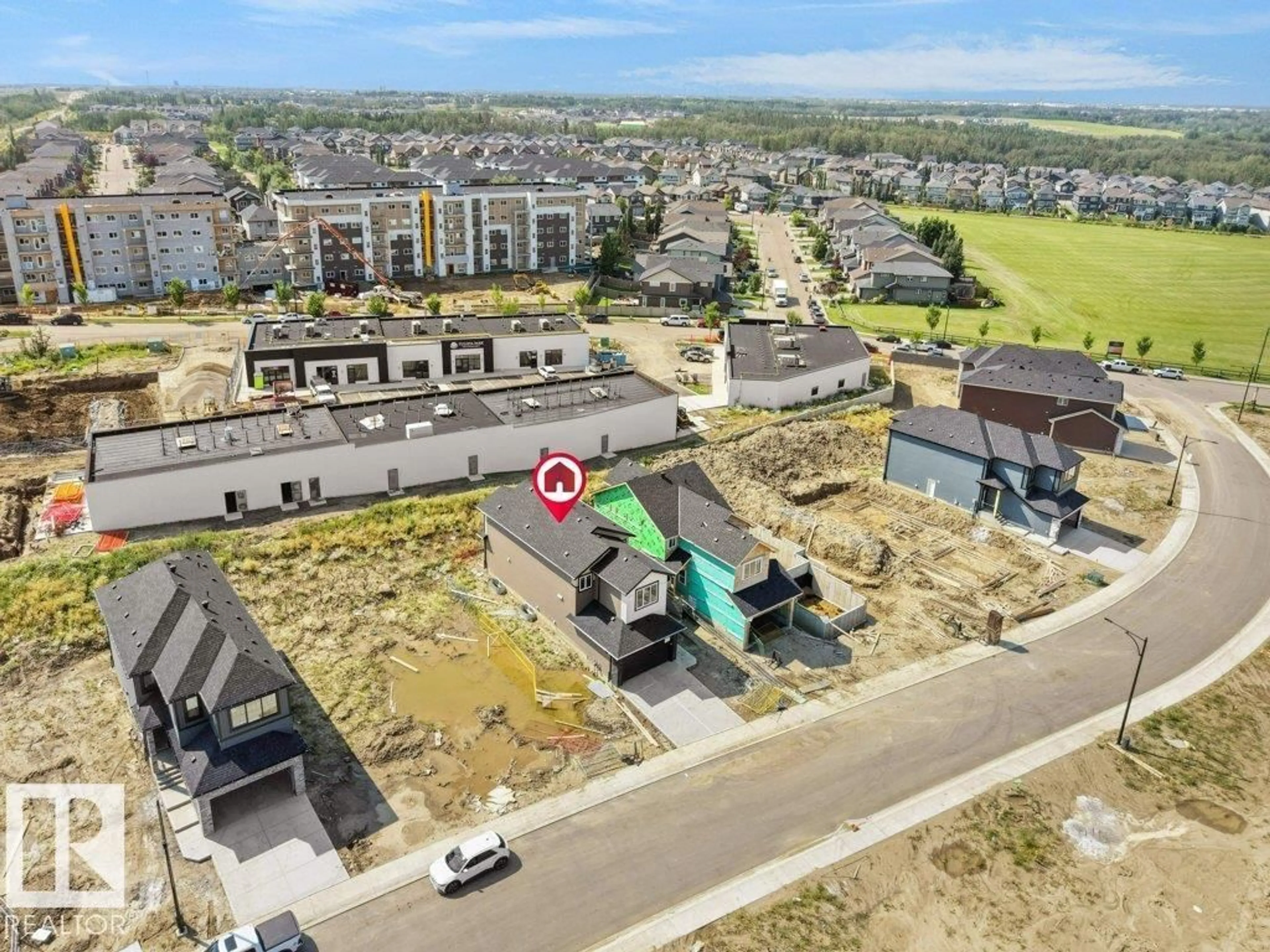 A pic from outside/outdoor area/front of a property/back of a property/a pic from drone, street for 1423 OSPREY CT, Edmonton Alberta T5S0X4